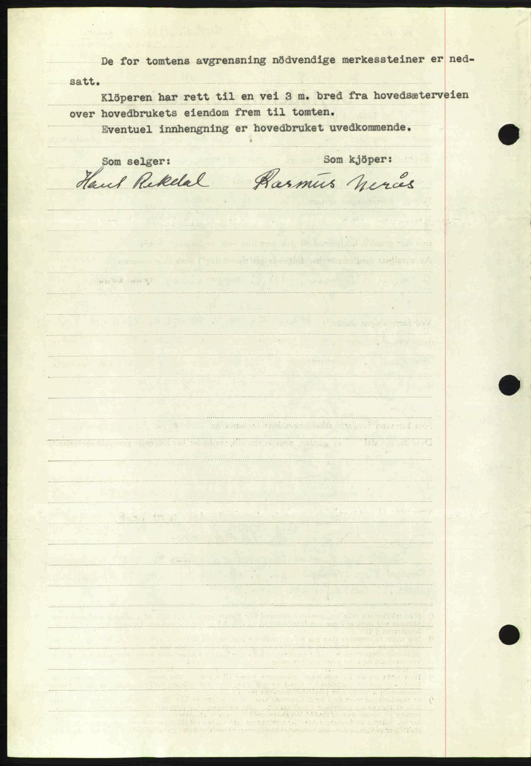 Romsdal sorenskriveri, AV/SAT-A-4149/1/2/2C: Mortgage book no. A10, 1941-1941, Diary no: : 1694/1941