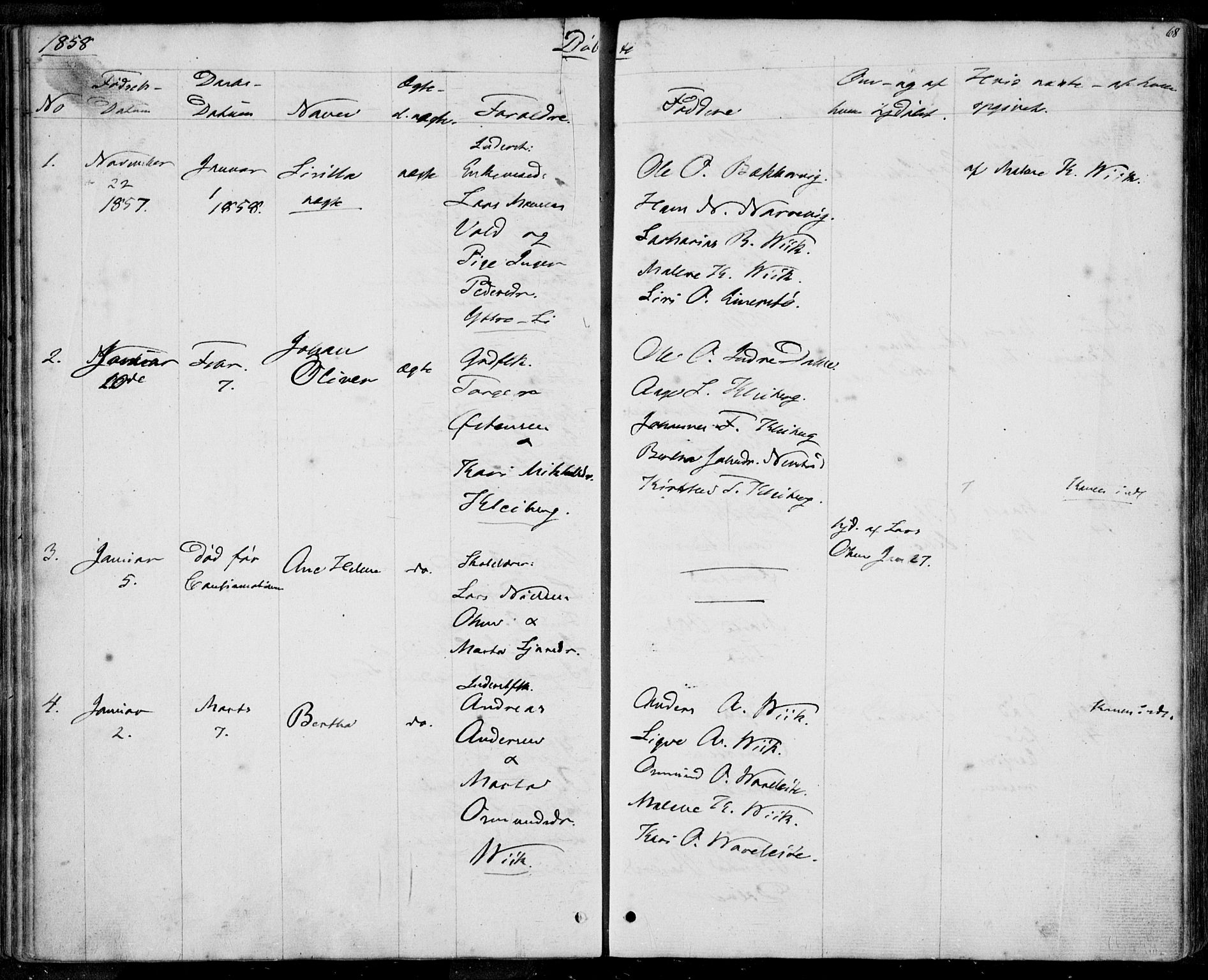 Nedstrand sokneprestkontor, SAST/A-101841/01/IV: Parish register (official) no. A 8, 1839-1860, p. 69