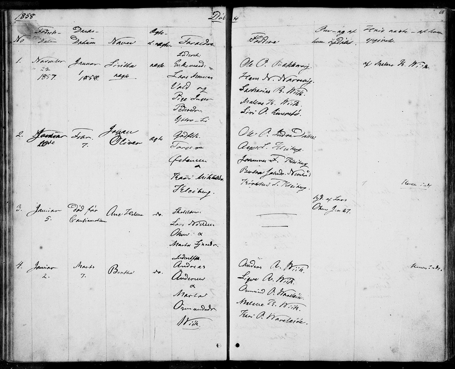 Nedstrand sokneprestkontor, AV/SAST-A-101841/01/IV: Parish register (official) no. A 8, 1839-1860, p. 69