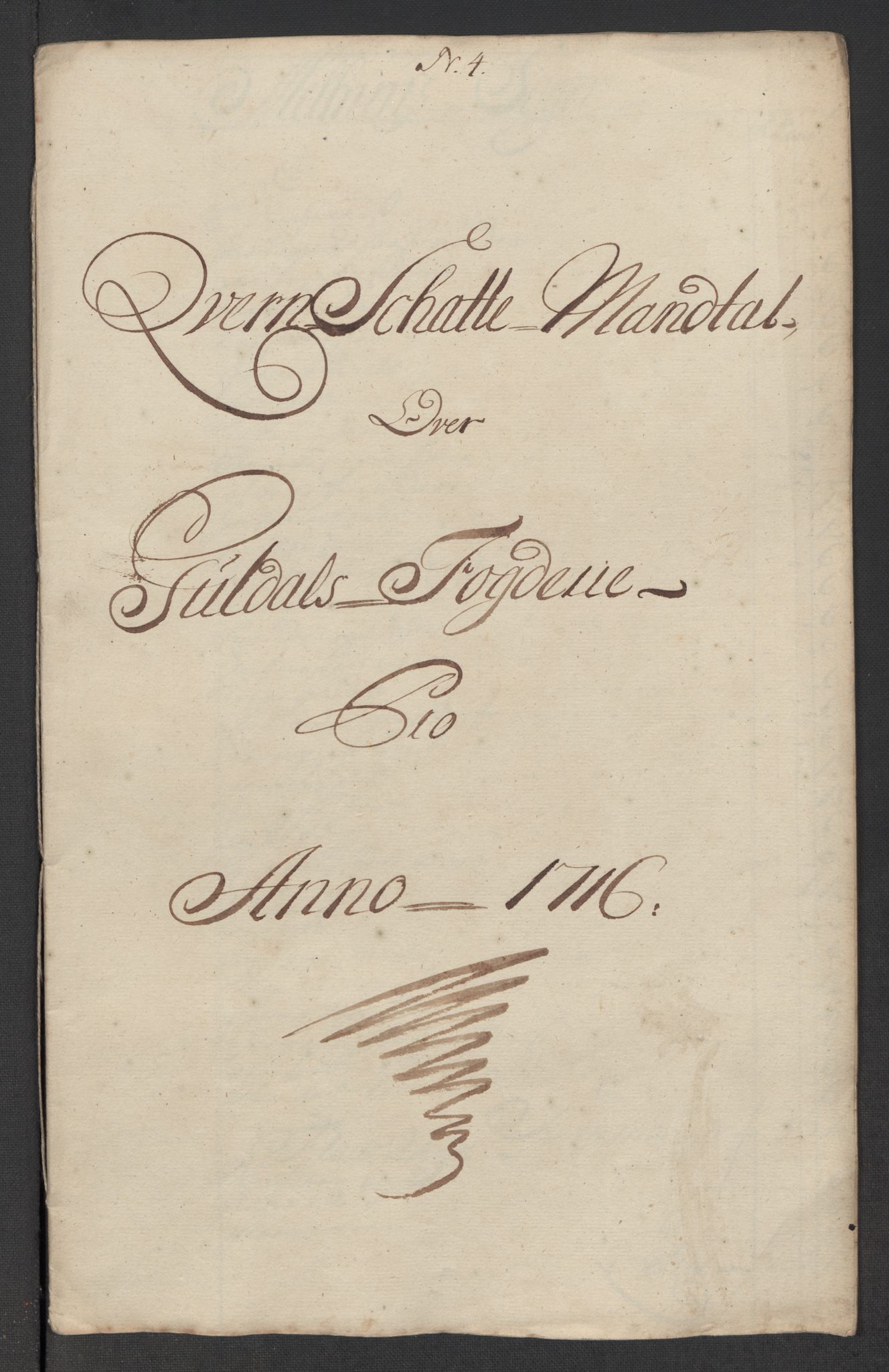 Rentekammeret inntil 1814, Reviderte regnskaper, Fogderegnskap, AV/RA-EA-4092/R60/L3967: Fogderegnskap Orkdal og Gauldal, 1716, p. 324