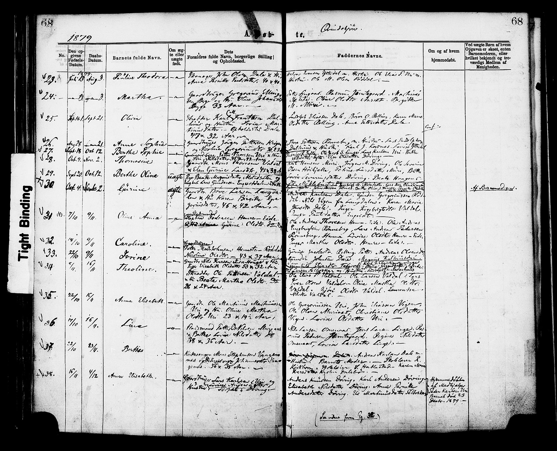 Ministerialprotokoller, klokkerbøker og fødselsregistre - Møre og Romsdal, AV/SAT-A-1454/519/L0254: Parish register (official) no. 519A13, 1868-1883, p. 68