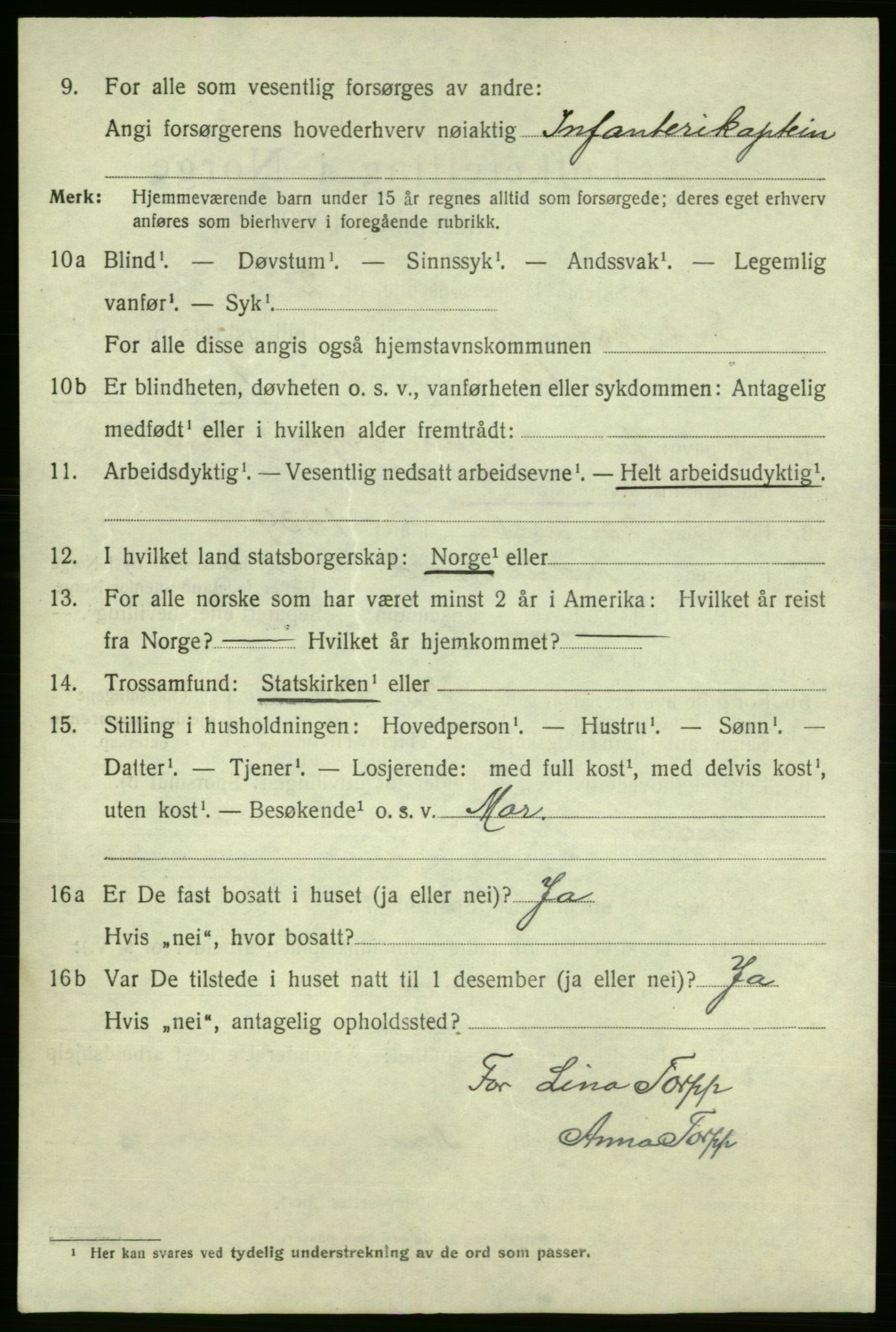 SAO, 1920 census for Fredrikshald, 1920, p. 20899