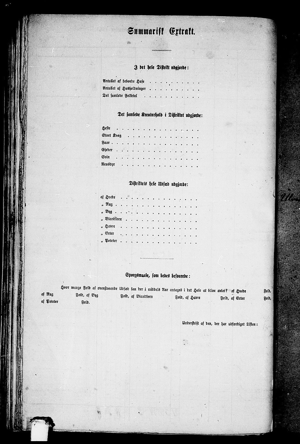 RA, 1865 census for Øksendal, 1865, p. 60