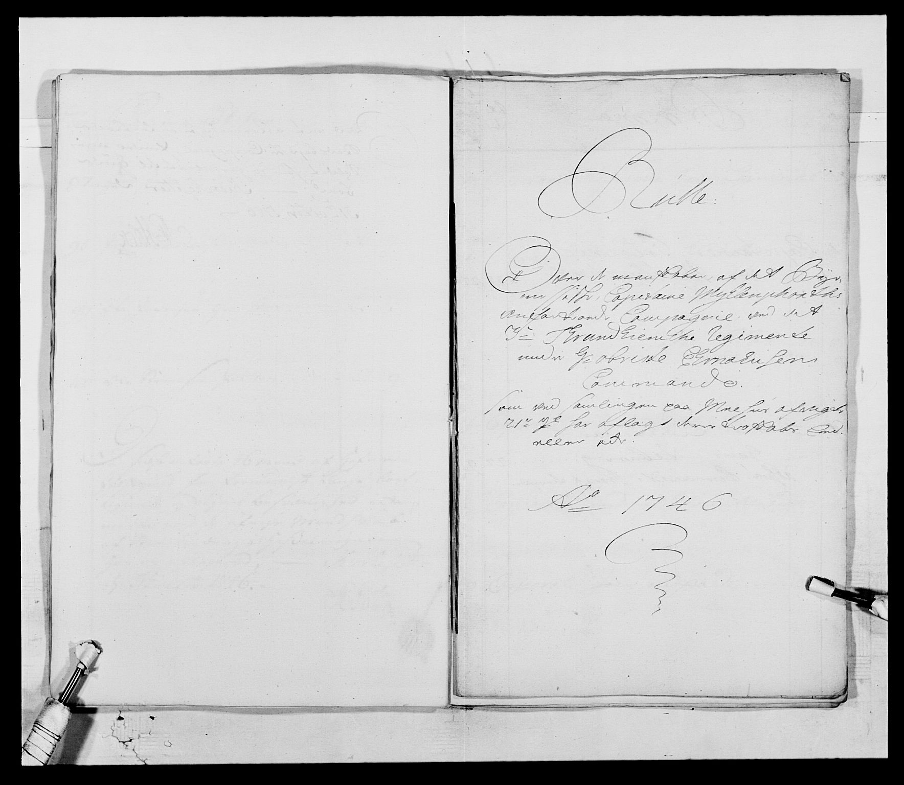 Kommanderende general (KG I) med Det norske krigsdirektorium, AV/RA-EA-5419/E/Ea/L0514: 3. Trondheimske regiment, 1737-1749, p. 138