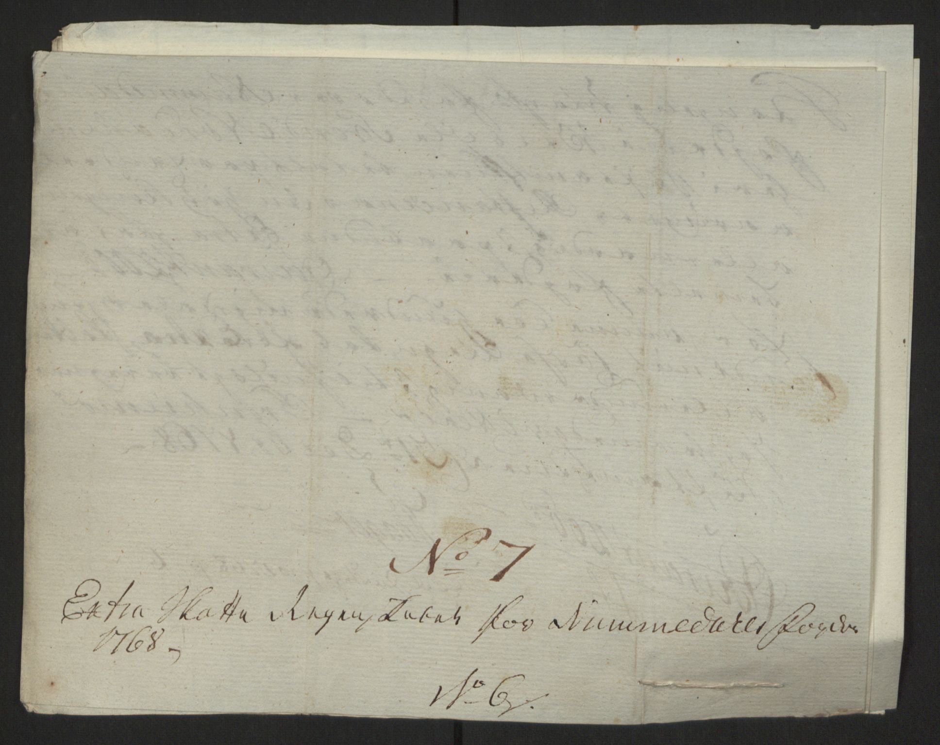 Rentekammeret inntil 1814, Reviderte regnskaper, Fogderegnskap, AV/RA-EA-4092/R64/L4502: Ekstraskatten Namdal, 1762-1772, p. 284