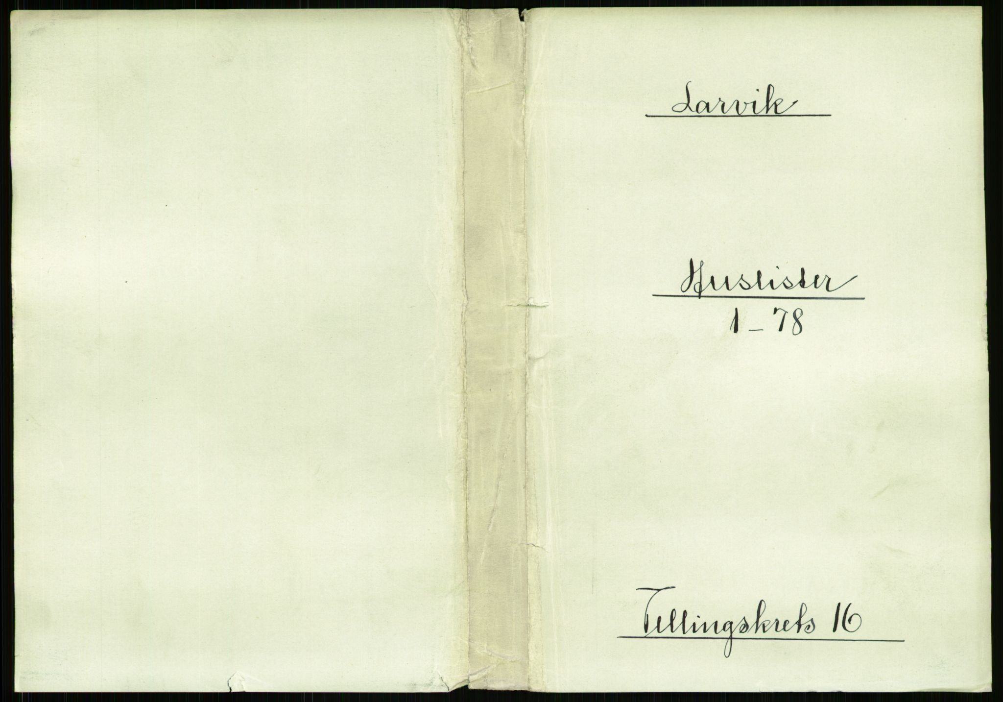 RA, 1891 census for 0707 Larvik, 1891, p. 1749