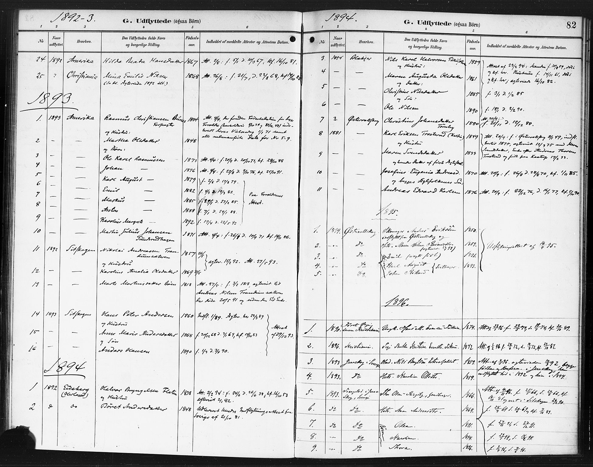 Rødenes prestekontor Kirkebøker, AV/SAO-A-2005/F/Fb/L0002: Parish register (official) no. II 2, 1890-1900, p. 82