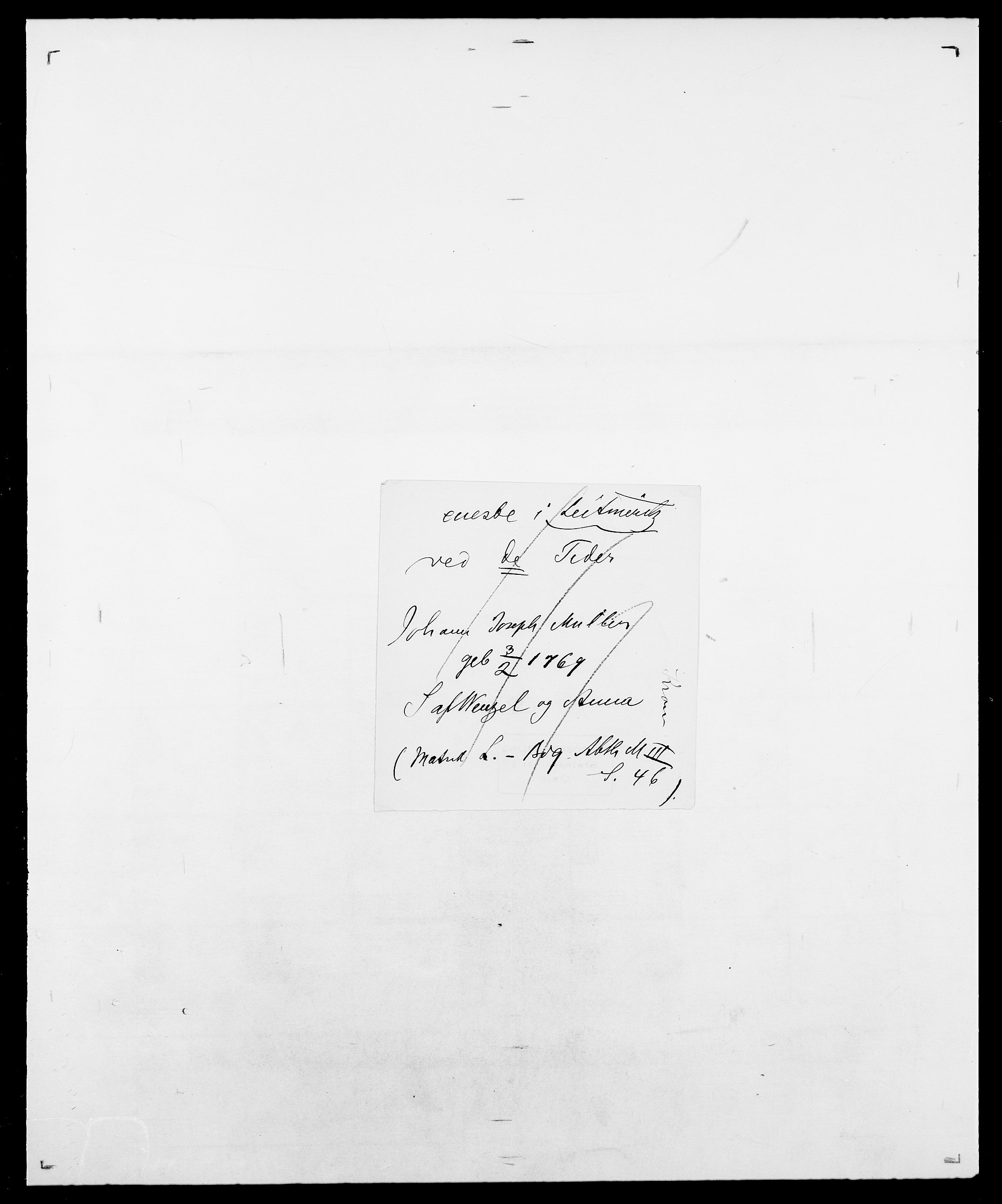 Delgobe, Charles Antoine - samling, AV/SAO-PAO-0038/D/Da/L0022: Krog - Lasteen, p. 96