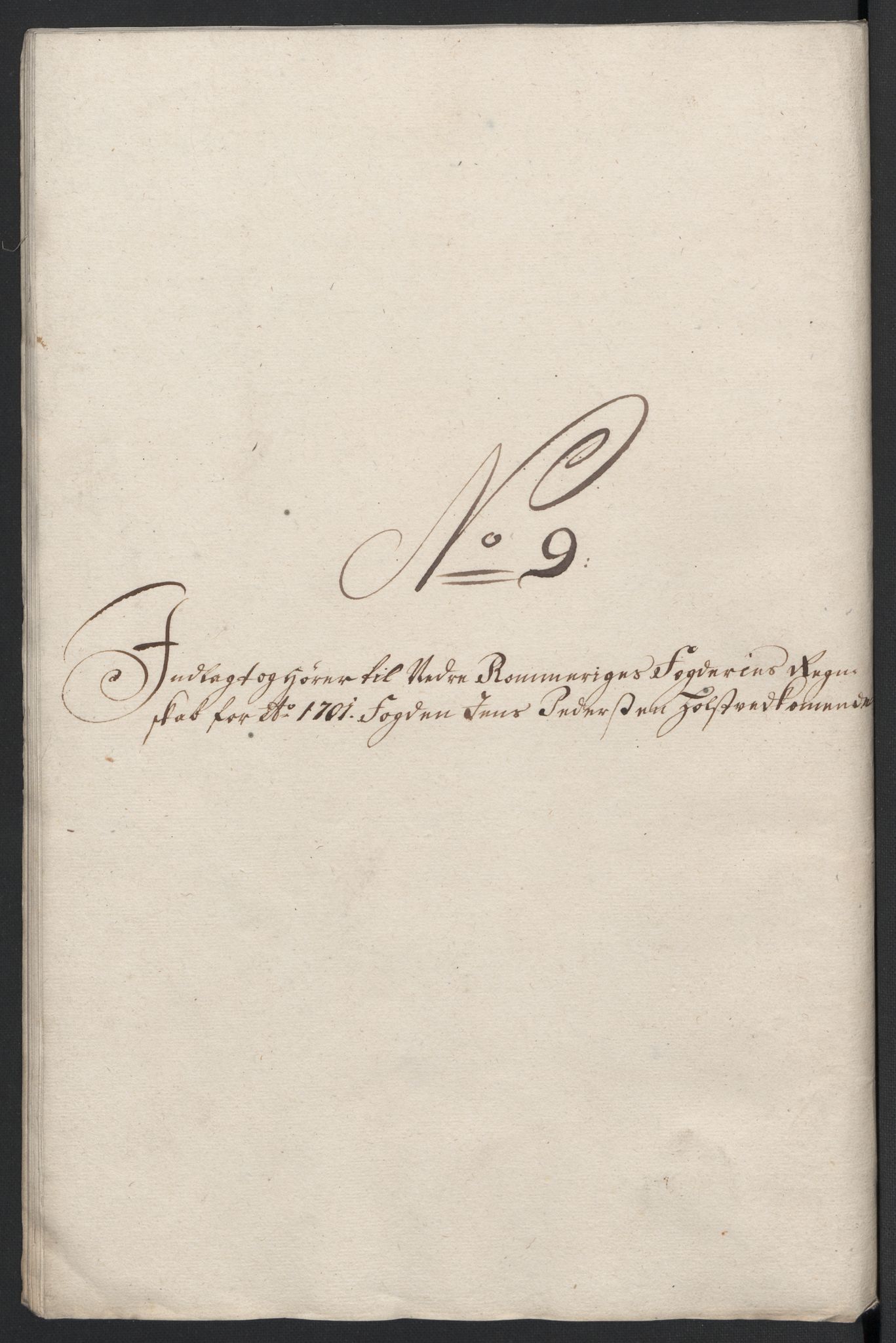 Rentekammeret inntil 1814, Reviderte regnskaper, Fogderegnskap, AV/RA-EA-4092/R11/L0584: Fogderegnskap Nedre Romerike, 1701, p. 220