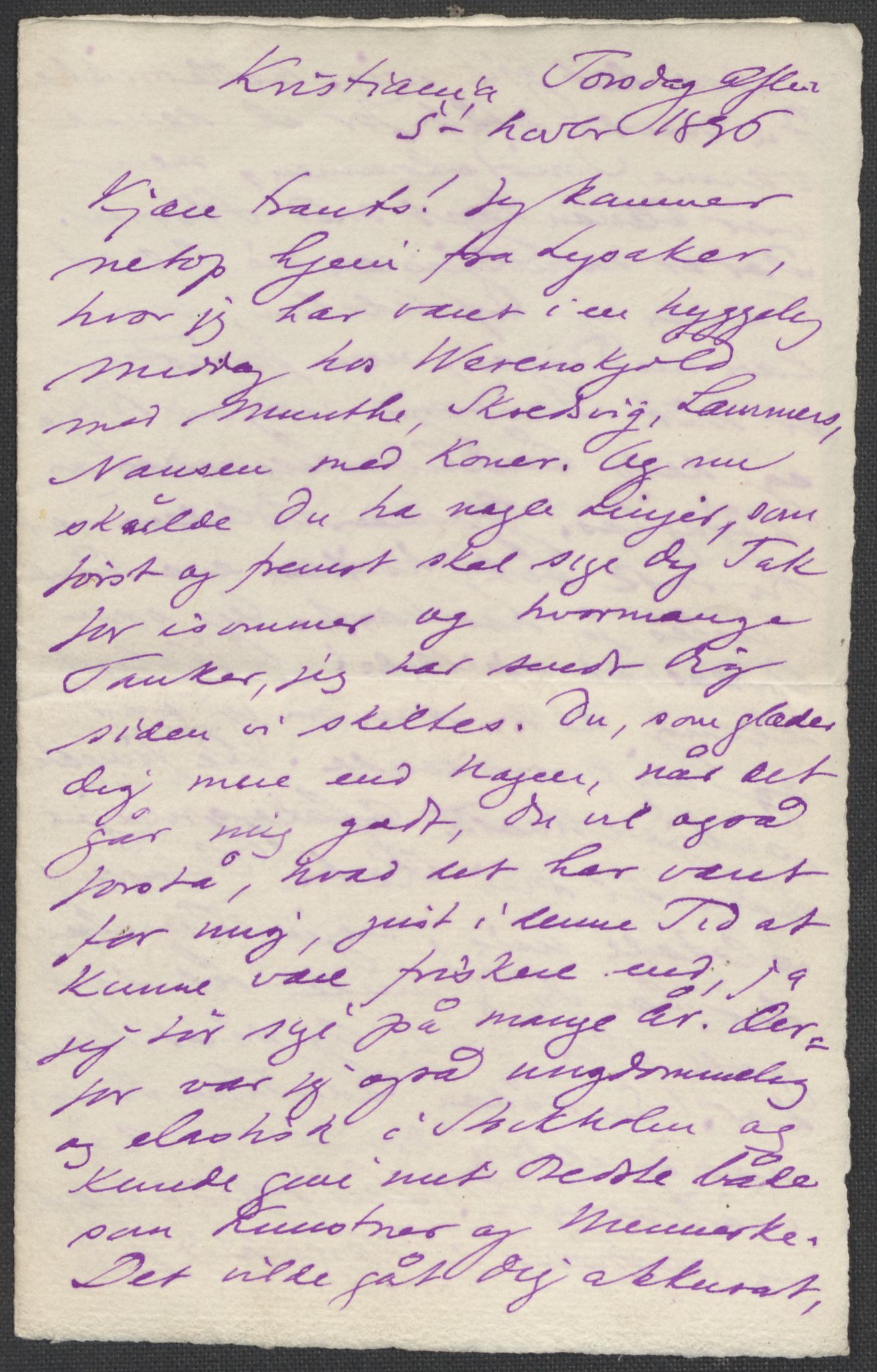 Beyer, Frants, AV/RA-PA-0132/F/L0001: Brev fra Edvard Grieg til Frantz Beyer og "En del optegnelser som kan tjene til kommentar til brevene" av Marie Beyer, 1872-1907, p. 473