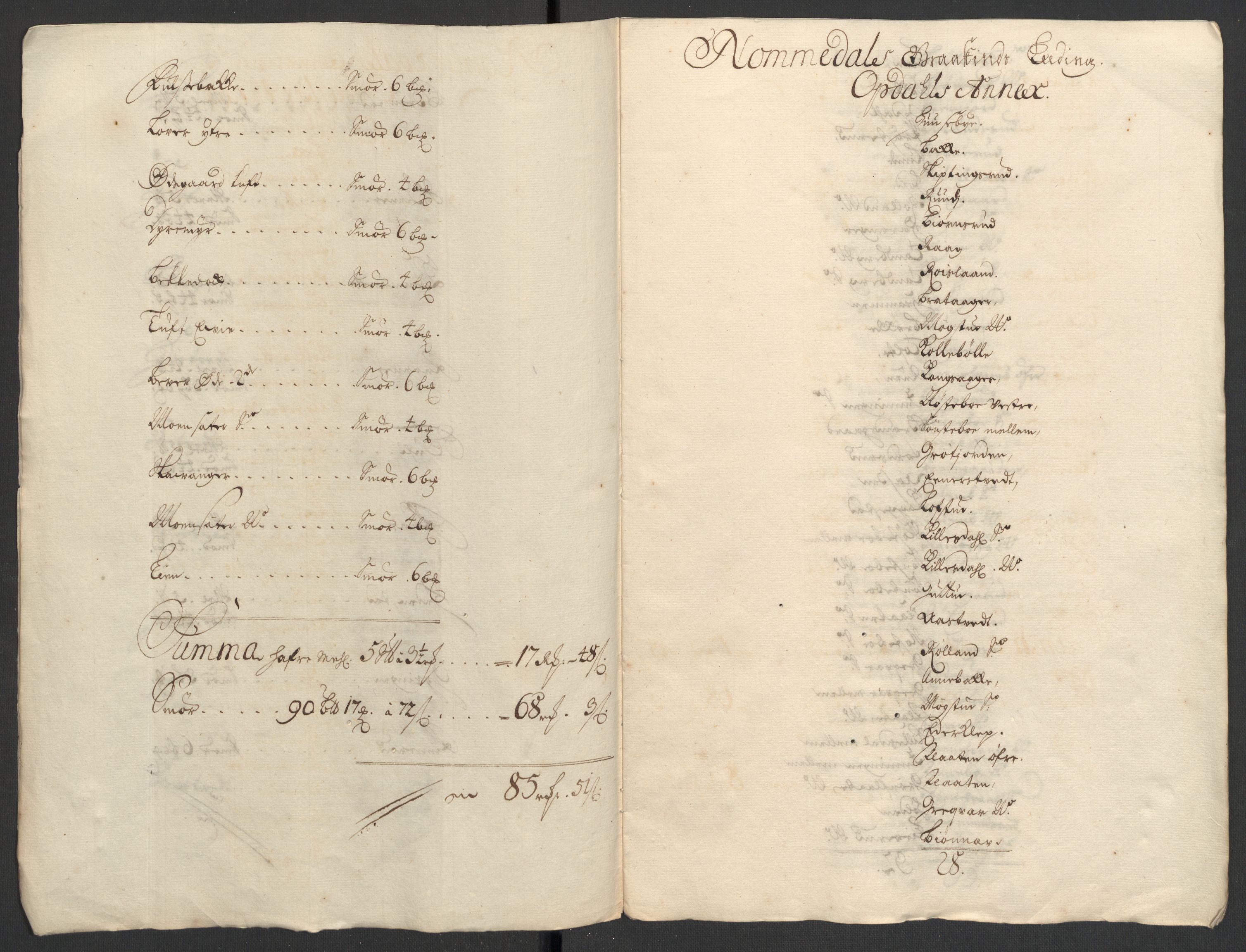Rentekammeret inntil 1814, Reviderte regnskaper, Fogderegnskap, AV/RA-EA-4092/R24/L1578: Fogderegnskap Numedal og Sandsvær, 1698-1700, p. 10