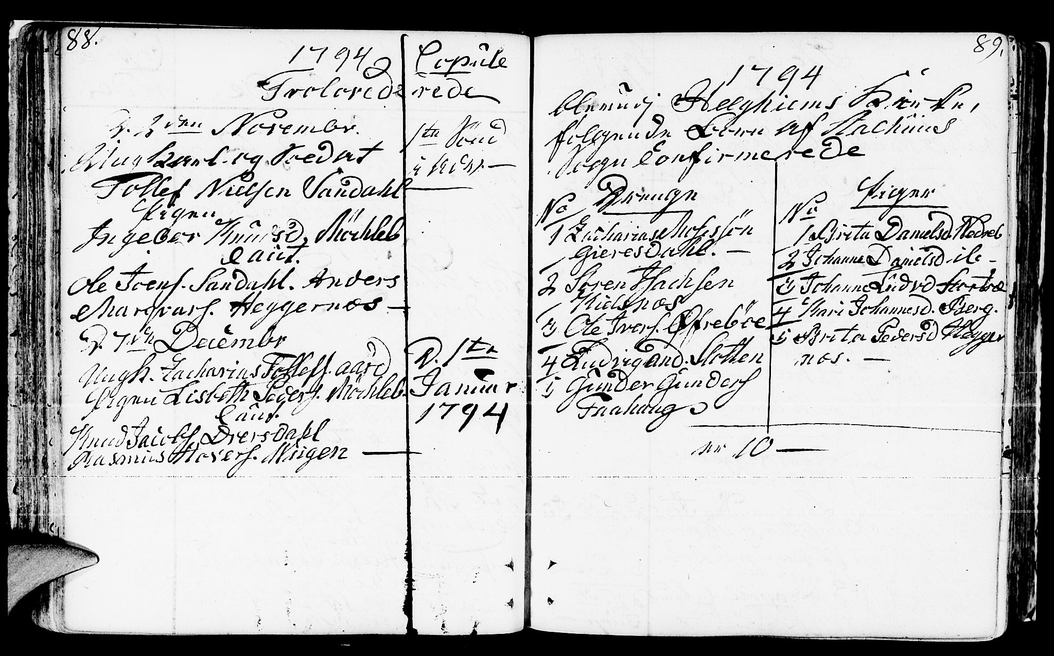 Jølster sokneprestembete, AV/SAB-A-80701/H/Haa/Haaa/L0005: Parish register (official) no. A 5, 1790-1821, p. 88-89