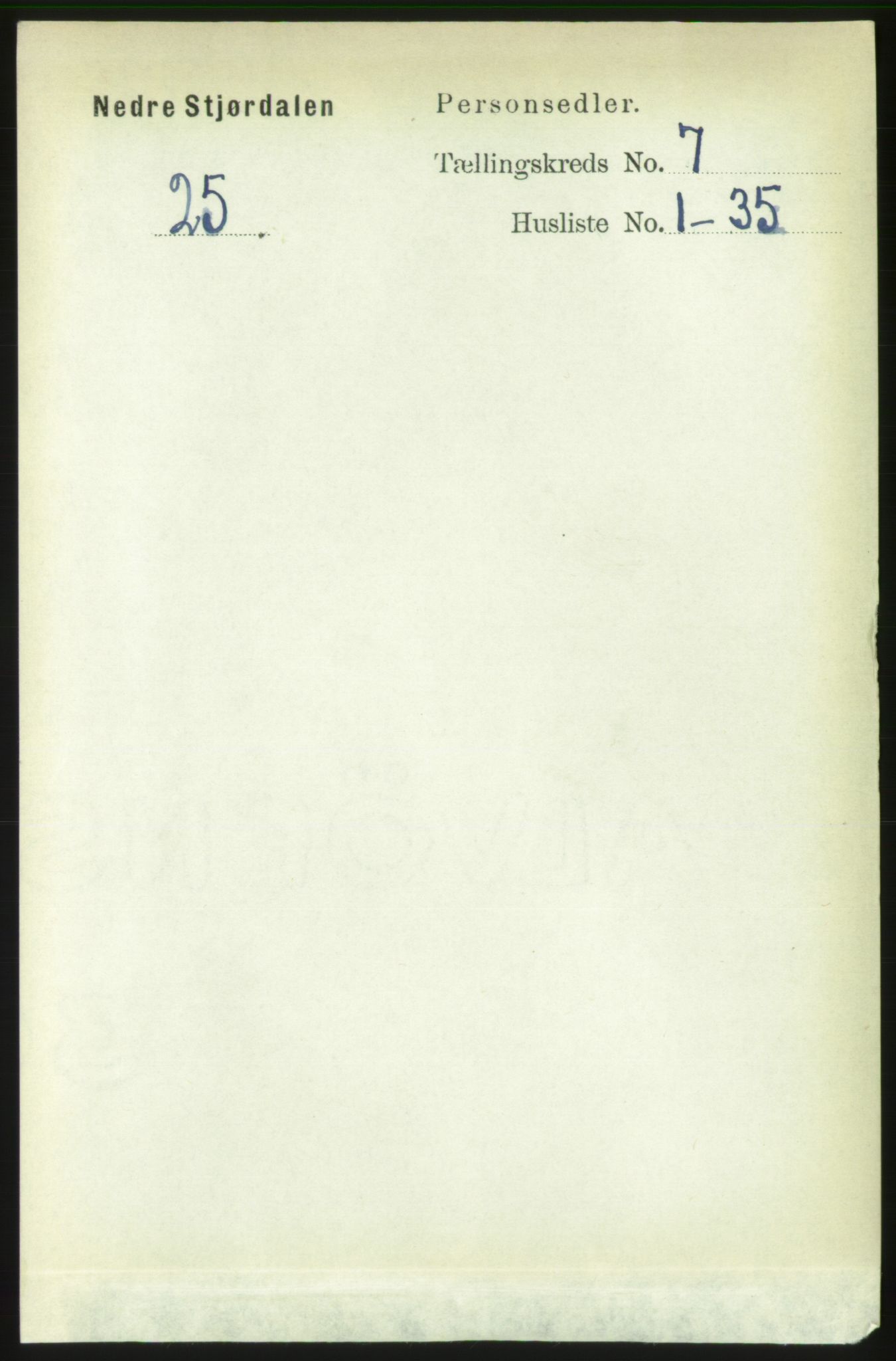 RA, 1891 census for 1714 Nedre Stjørdal, 1891, p. 3075