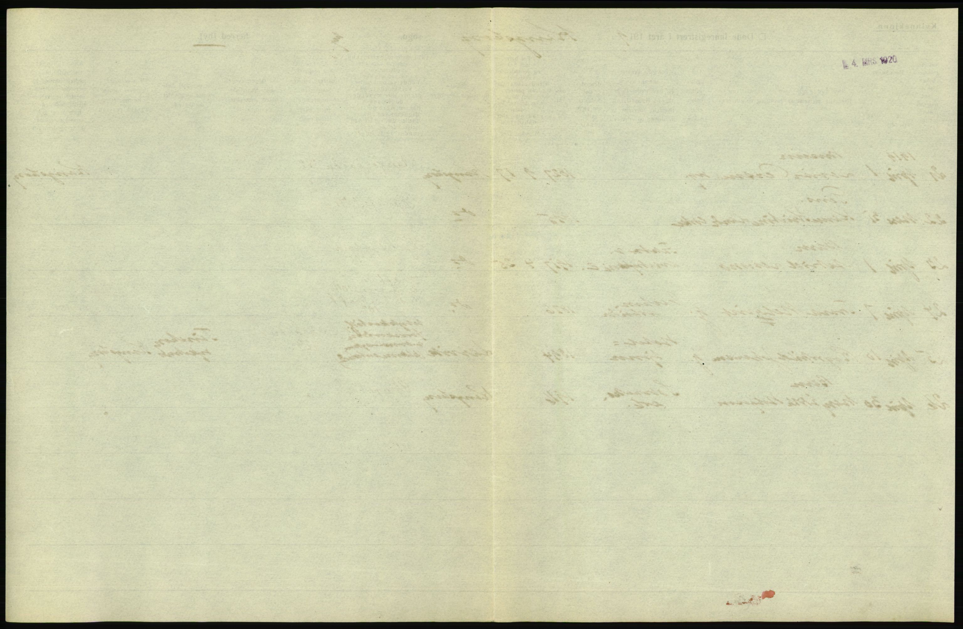 Statistisk sentralbyrå, Sosiodemografiske emner, Befolkning, AV/RA-S-2228/D/Df/Dfb/Dfbi/L0018: Buskerud fylke: Døde. Bygder og byer., 1919, p. 543