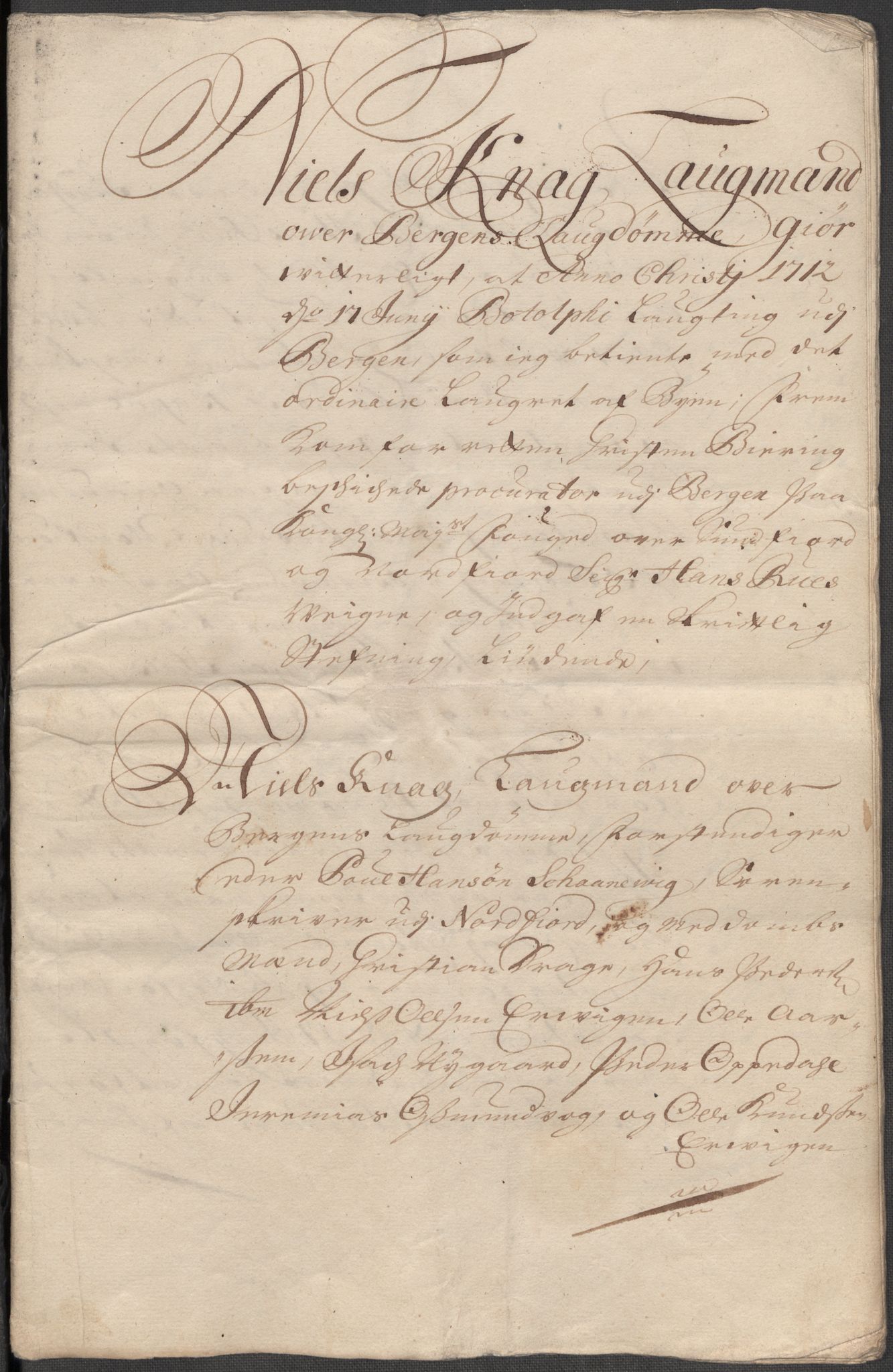 Rentekammeret inntil 1814, Reviderte regnskaper, Fogderegnskap, RA/EA-4092/R53/L3435: Fogderegnskap Sunn- og Nordfjord, 1712, p. 198