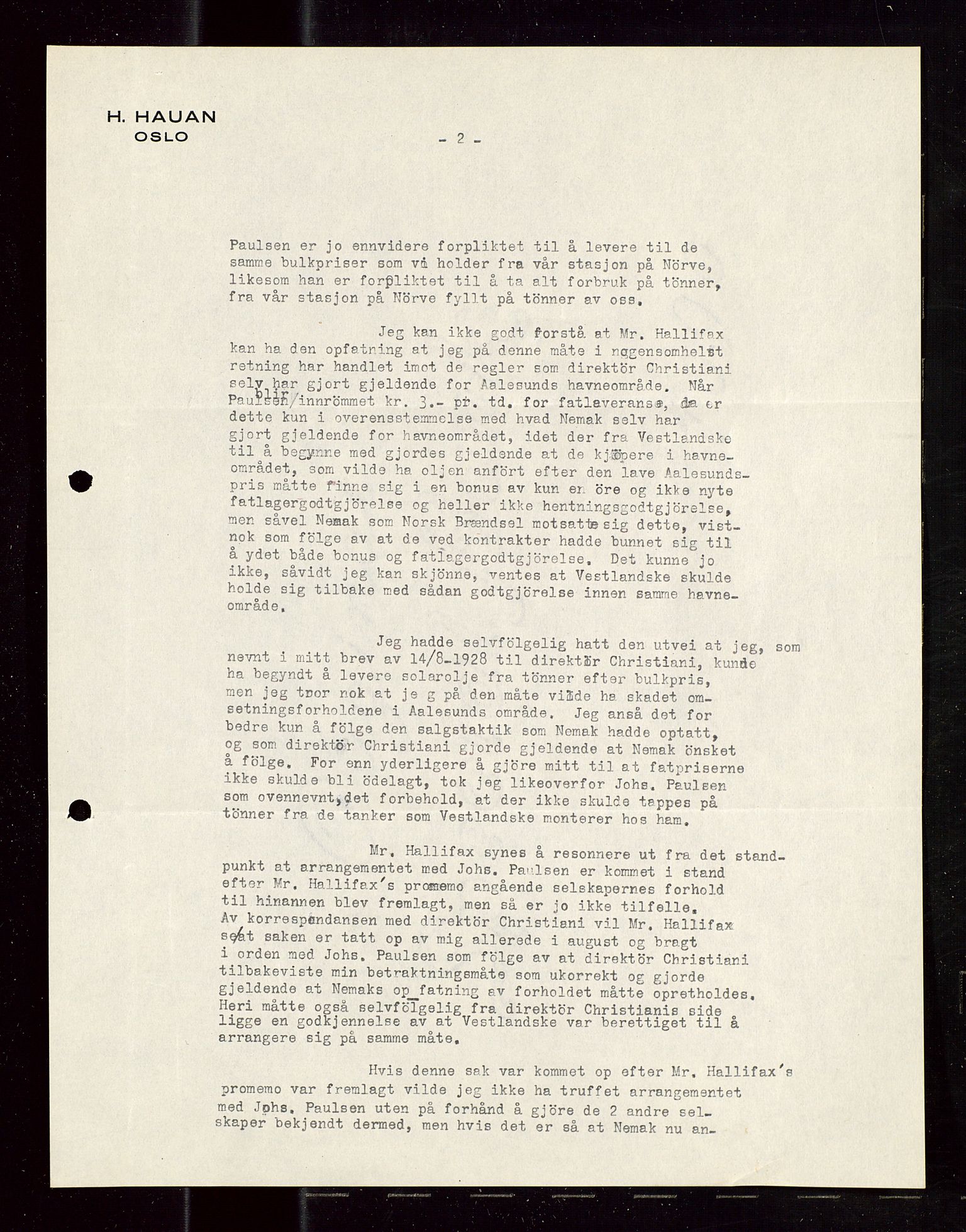 Pa 1521 - A/S Norske Shell, AV/SAST-A-101915/E/Ea/Eaa/L0015: Sjefskorrespondanse, 1928-1929, p. 28