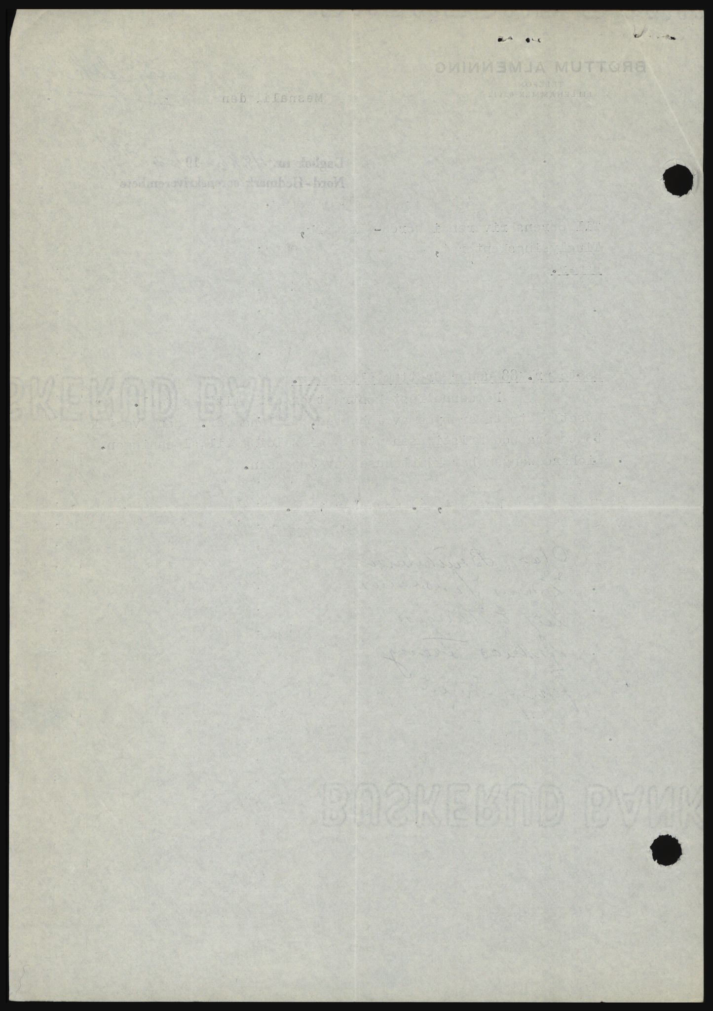 Nord-Hedmark sorenskriveri, SAH/TING-012/H/Hc/L0017: Mortgage book no. 17, 1962-1963, Diary no: : 4886/1962