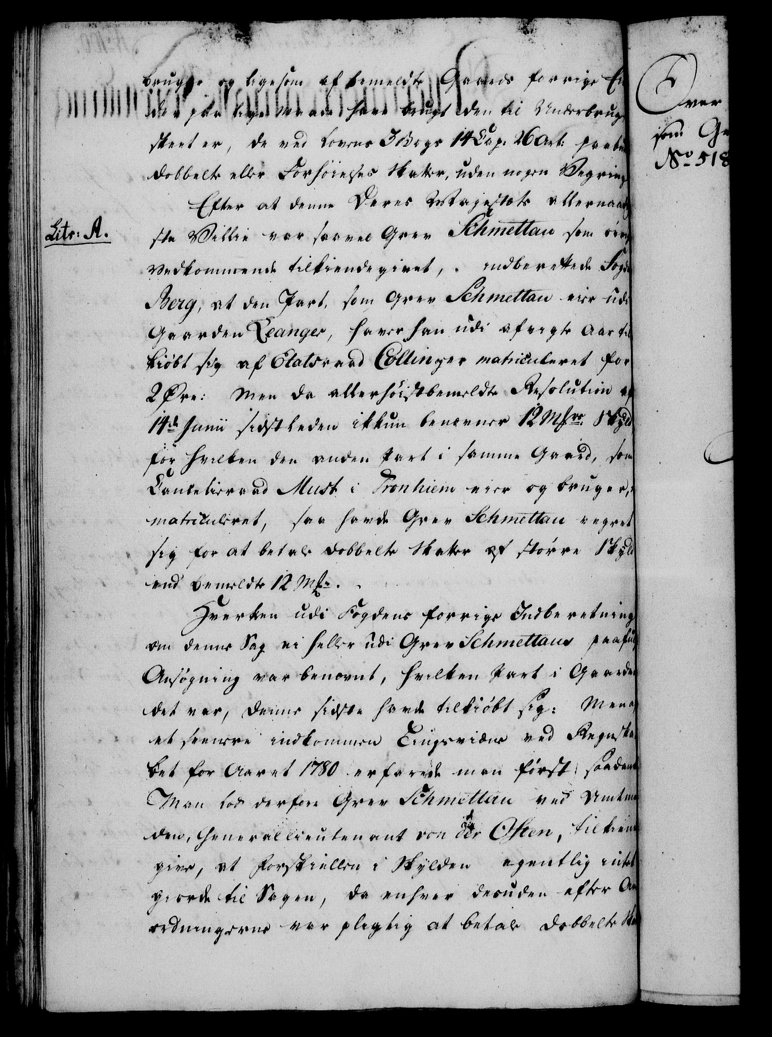 Rentekammeret, Kammerkanselliet, AV/RA-EA-3111/G/Gf/Gfa/L0063: Norsk relasjons- og resolusjonsprotokoll (merket RK 52.63), 1781, p. 1066