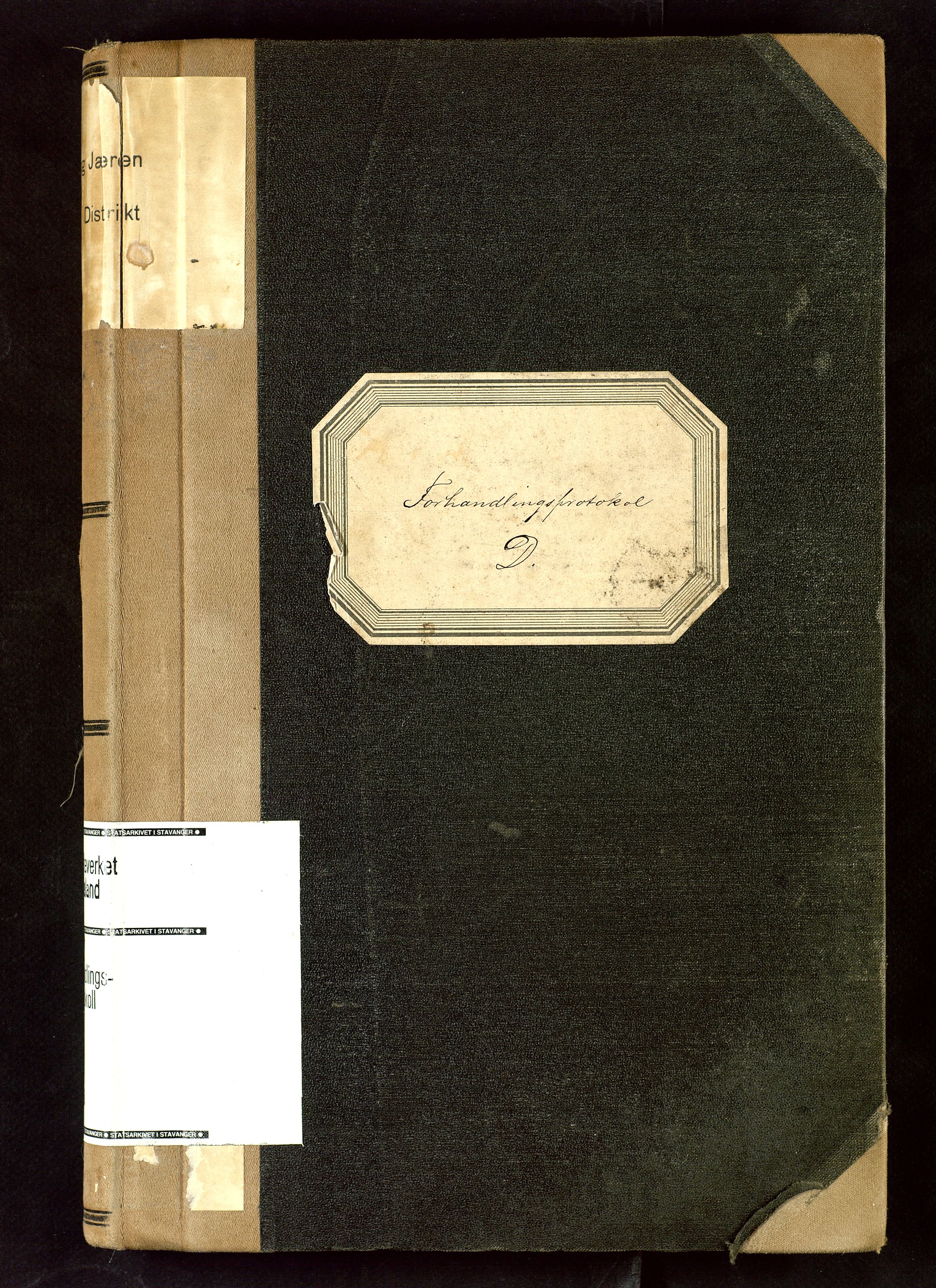 Rogaland jordskifterett, SAST/A-102426/Oa/L0008: Forhandlingsprotokoll, 1878-1882