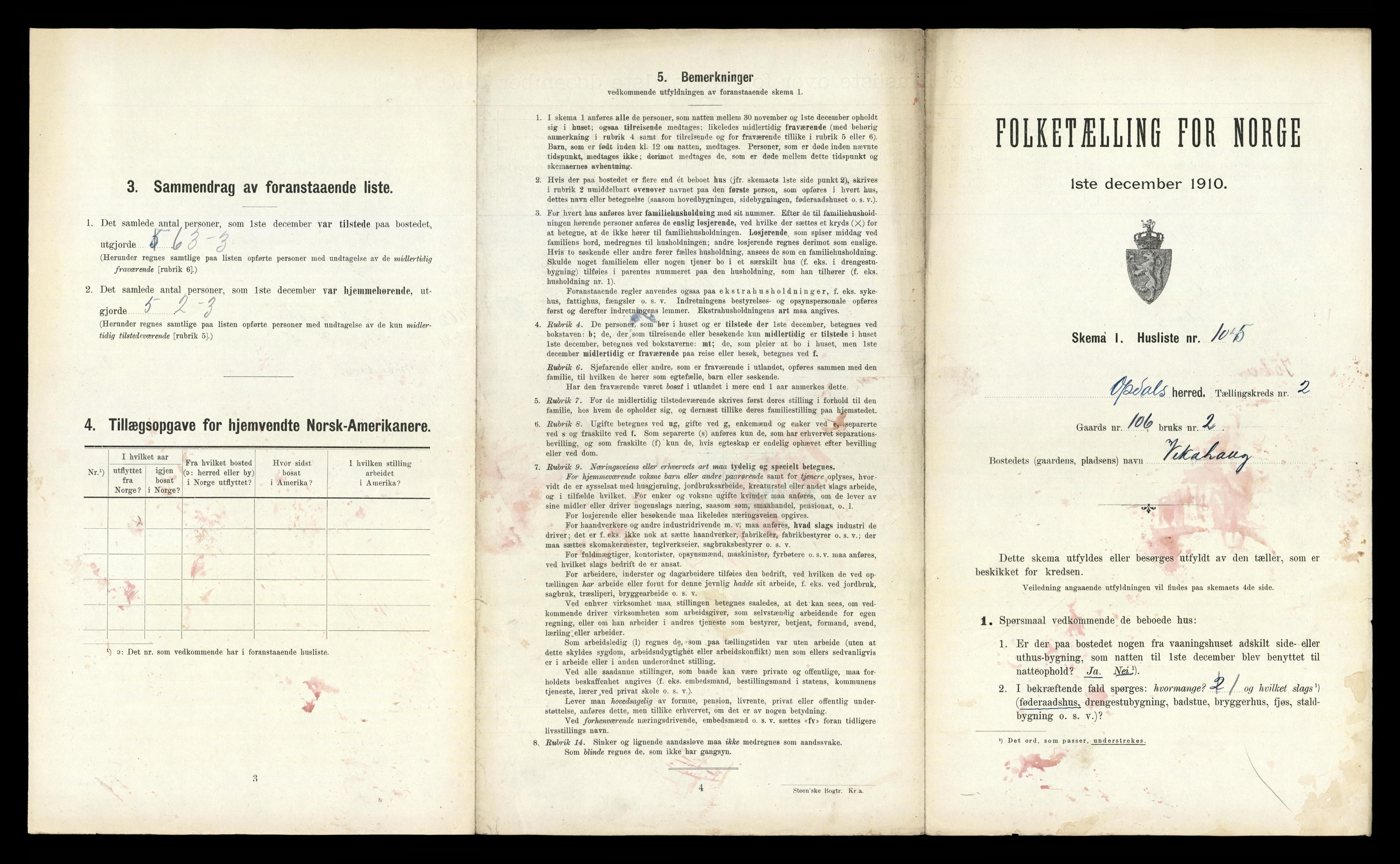 RA, 1910 census for Oppdal, 1910, p. 347