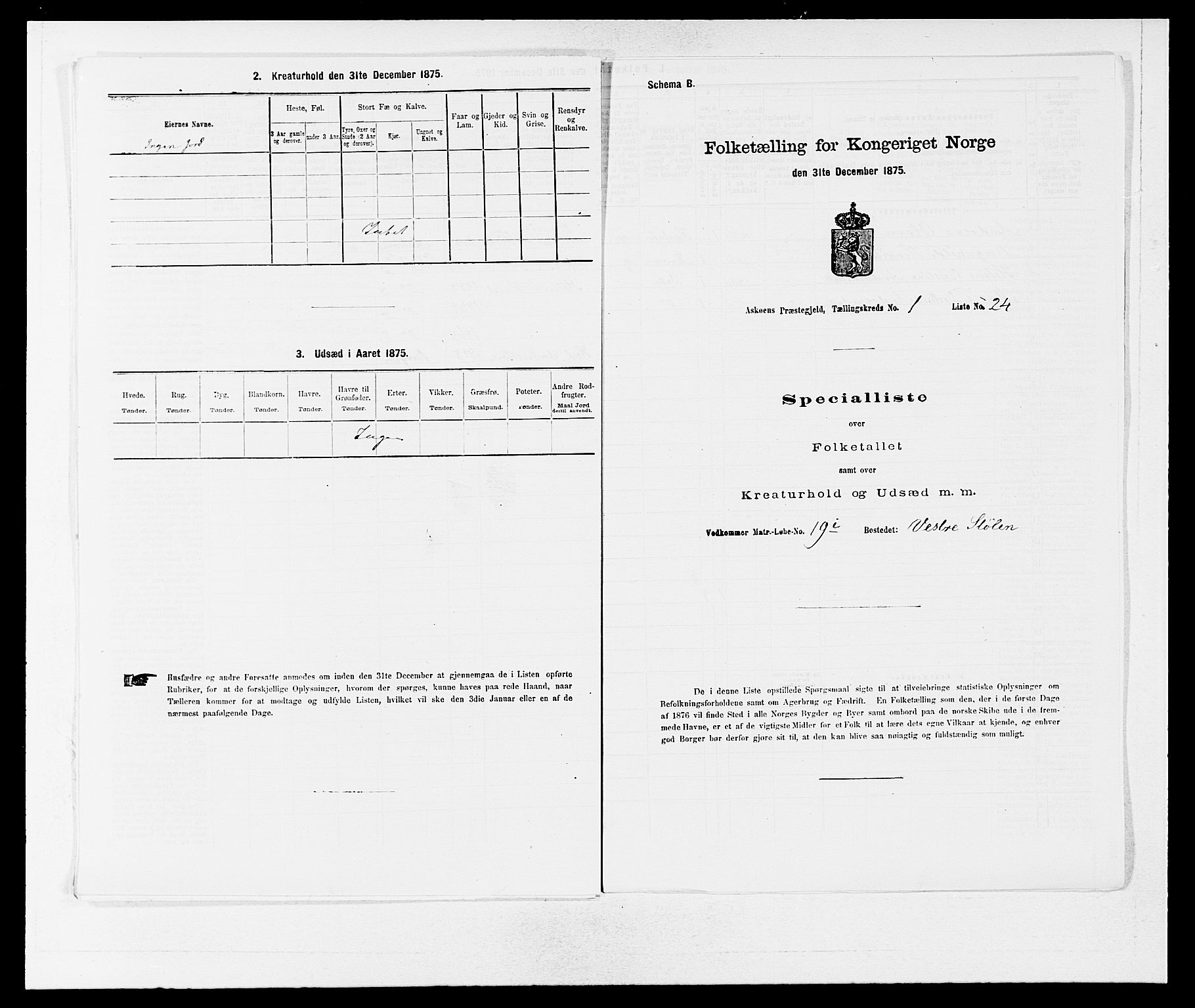 SAB, 1875 census for 1247P Askøy, 1875, p. 77