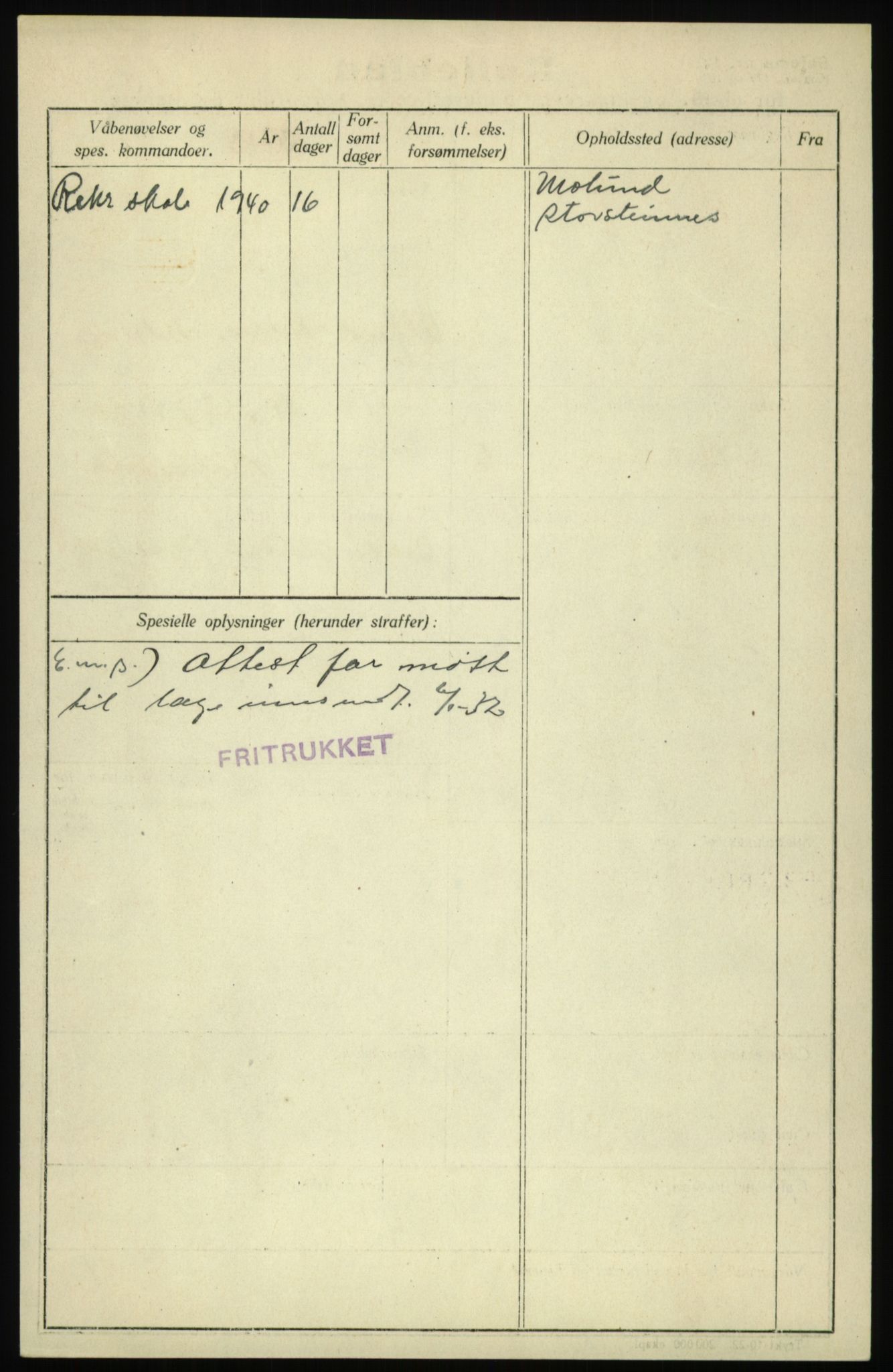 Forsvaret, Troms infanteriregiment nr. 16, AV/RA-RAFA-3146/P/Pa/L0017: Rulleblad for regimentets menige mannskaper, årsklasse 1933, 1933, p. 990