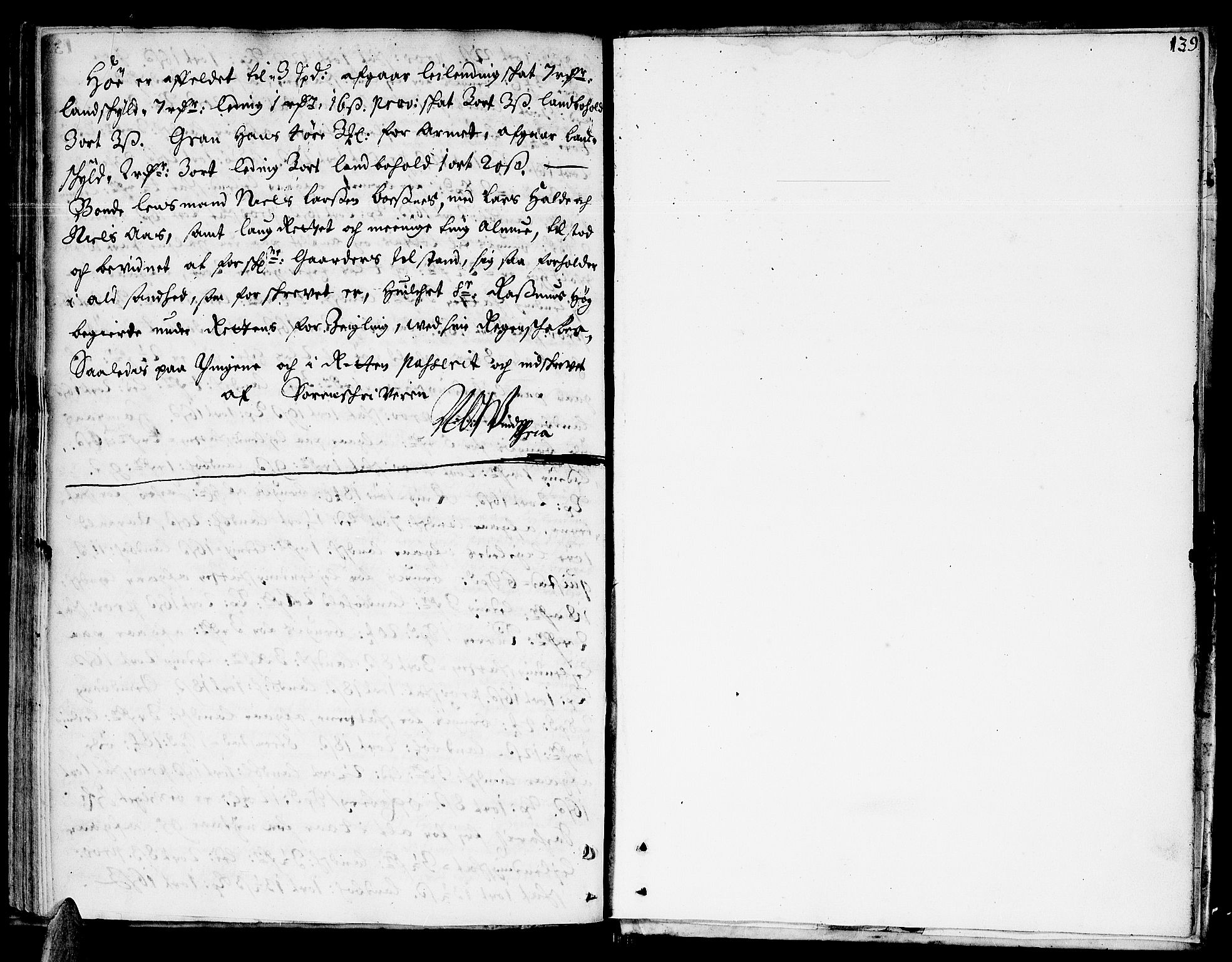 Inderøy sorenskriveri, AV/SAT-A-4147/1/1/1A/L0002: Tingbok, 1692-1695, p. 138b-139a