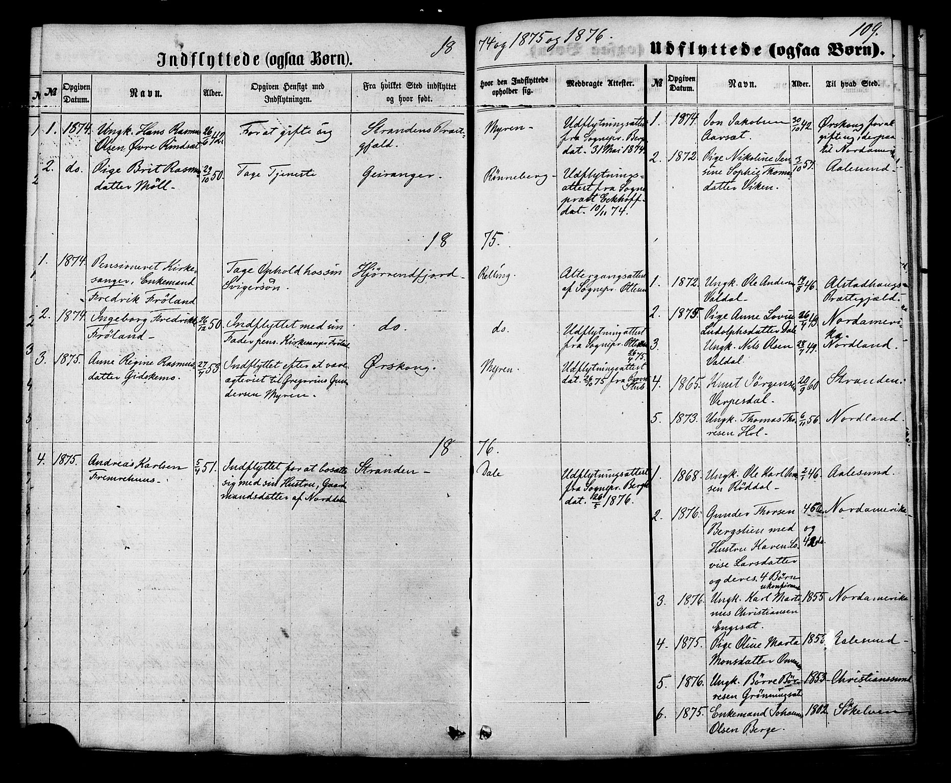 Ministerialprotokoller, klokkerbøker og fødselsregistre - Møre og Romsdal, AV/SAT-A-1454/519/L0253: Parish register (official) no. 519A12, 1860-1883, p. 109