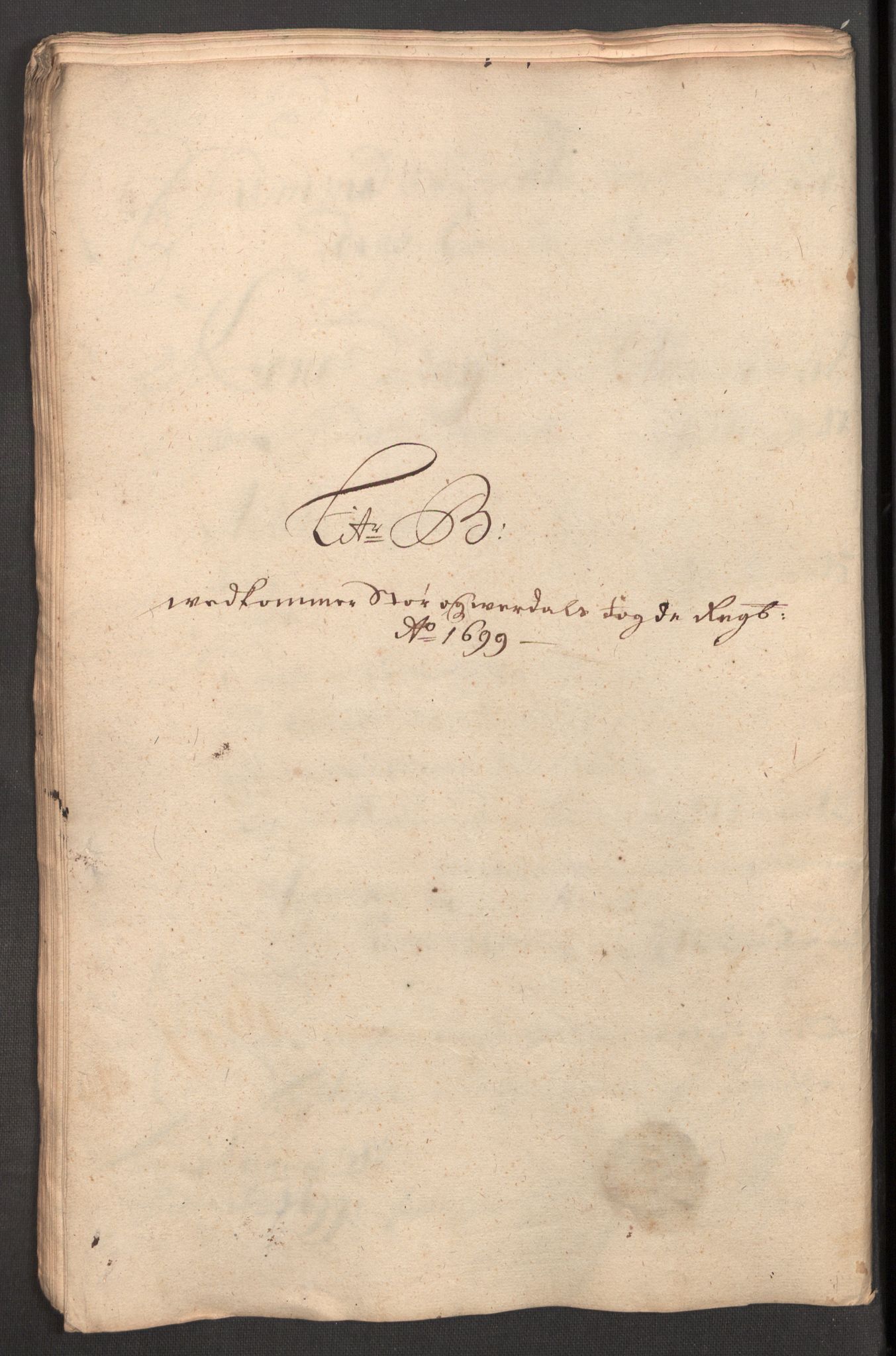 Rentekammeret inntil 1814, Reviderte regnskaper, Fogderegnskap, RA/EA-4092/R62/L4191: Fogderegnskap Stjørdal og Verdal, 1699, p. 125