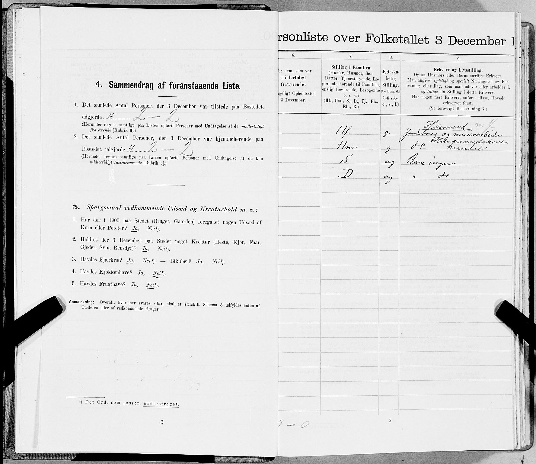 SAT, 1900 census for Stod, 1900, p. 34