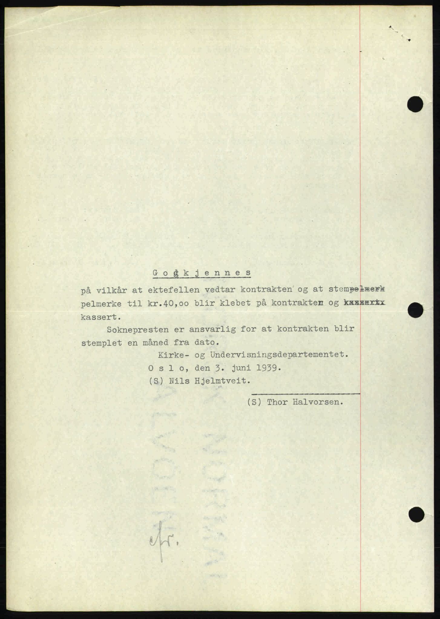 Rana sorenskriveri , SAT/A-1108/1/2/2C: Mortgage book no. A 6, 1939-1940, Diary no: : 1023/1939