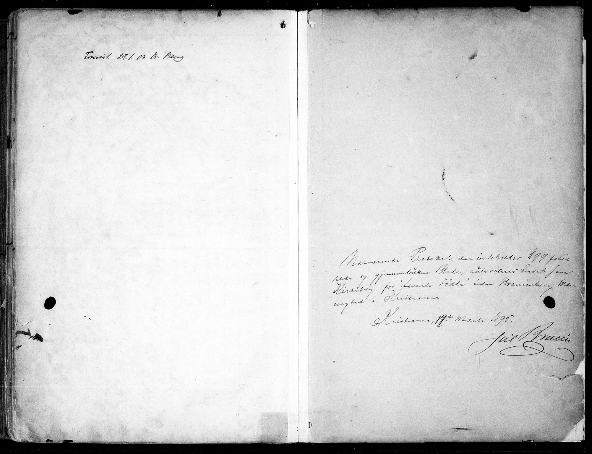 Uranienborg prestekontor Kirkebøker, SAO/A-10877/F/Fa/L0005: Parish register (official) no. 5, 1895-1907