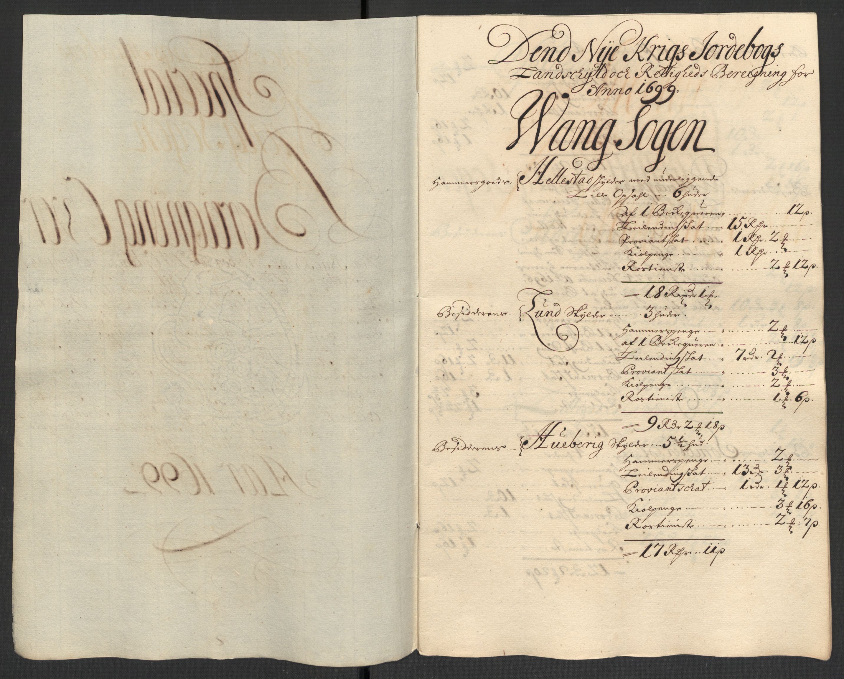 Rentekammeret inntil 1814, Reviderte regnskaper, Fogderegnskap, AV/RA-EA-4092/R16/L1038: Fogderegnskap Hedmark, 1699, p. 120