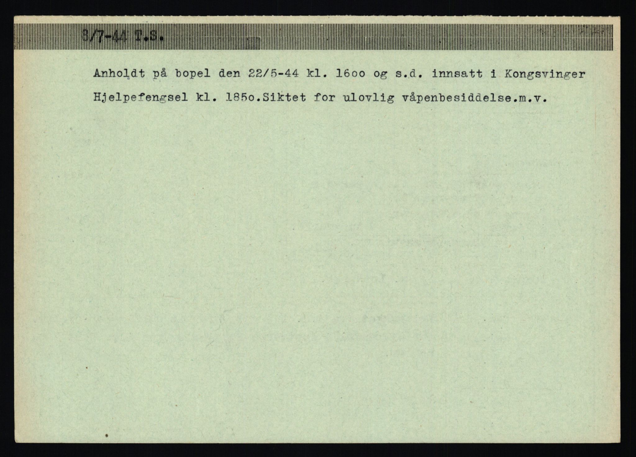 Statspolitiet - Hovedkontoret / Osloavdelingen, AV/RA-S-1329/C/Ca/L0009: Knutsen - Limstrand, 1943-1945, p. 3950