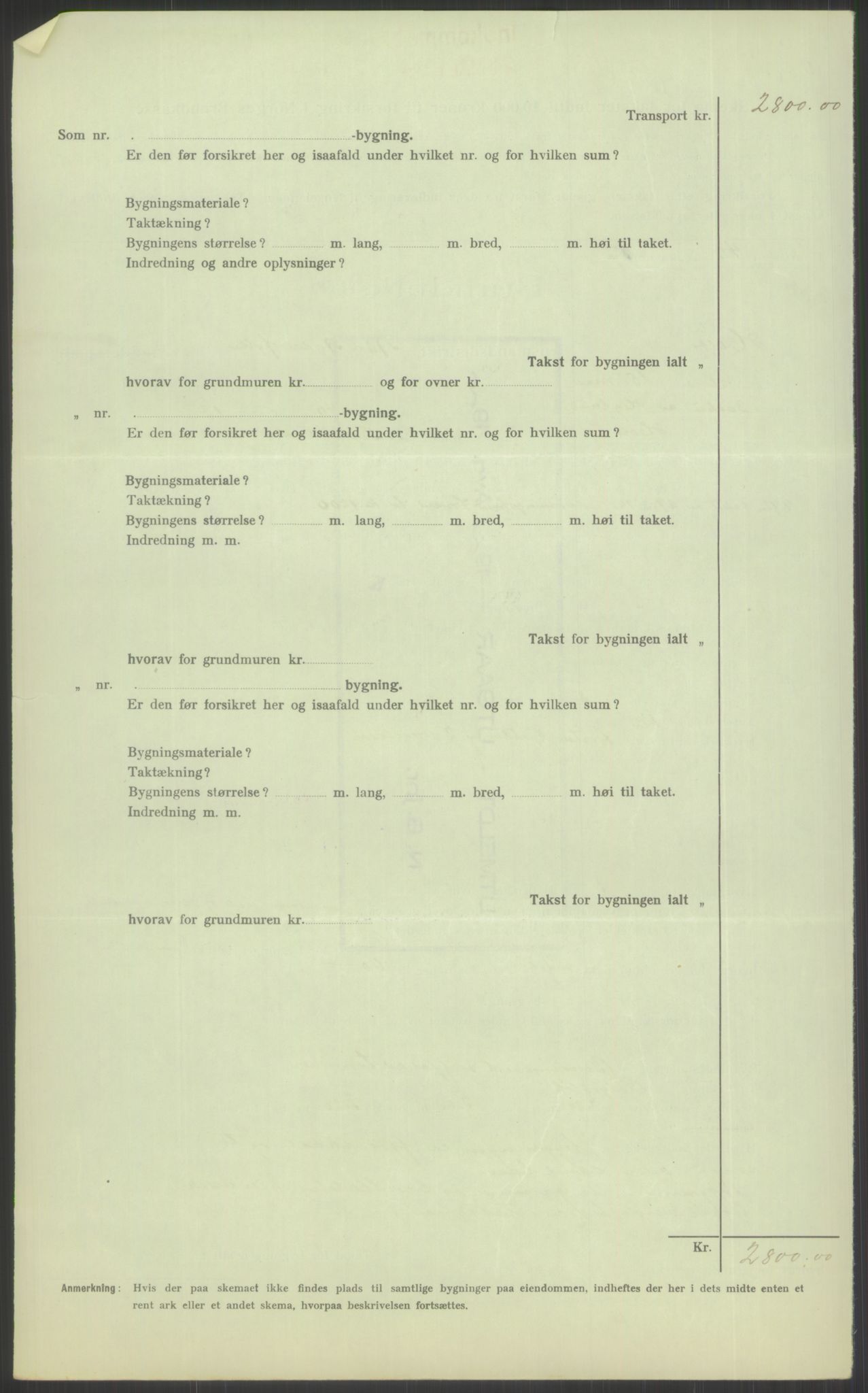 Norges Brannkasse, AV/RA-S-1549/E/Ei/L0072: Holt, 1850-1950, p. 1010