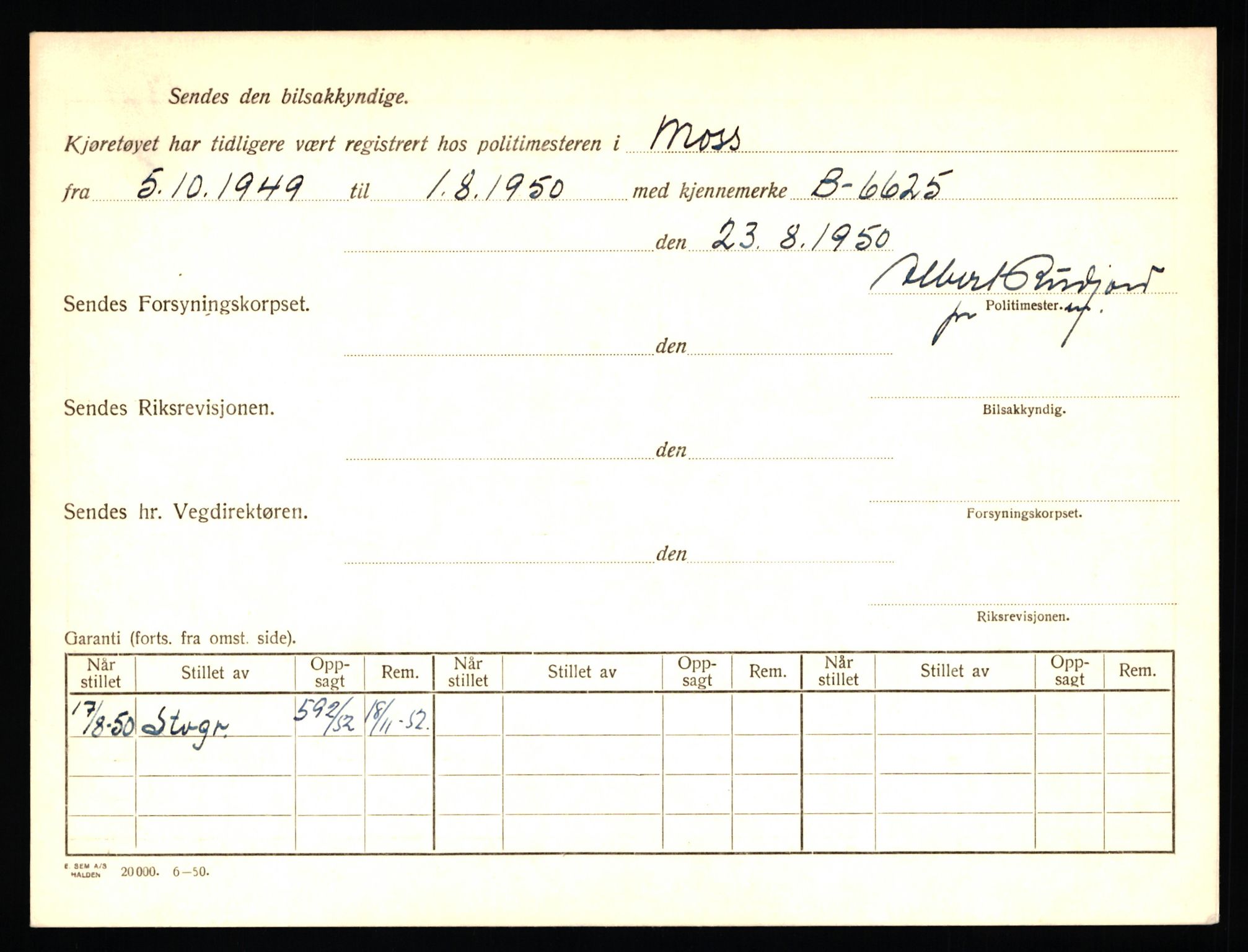 Stavanger trafikkstasjon, AV/SAST-A-101942/0/F/L0006: L-1700 - L-2149, 1930-1971, p. 1558