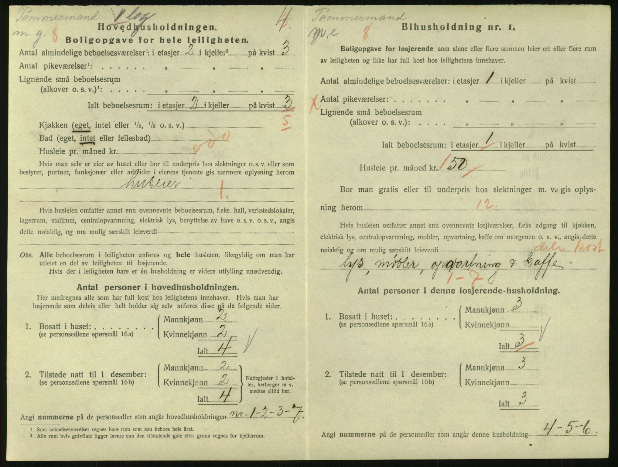 SAKO, 1920 census for Tønsberg, 1920, p. 3714