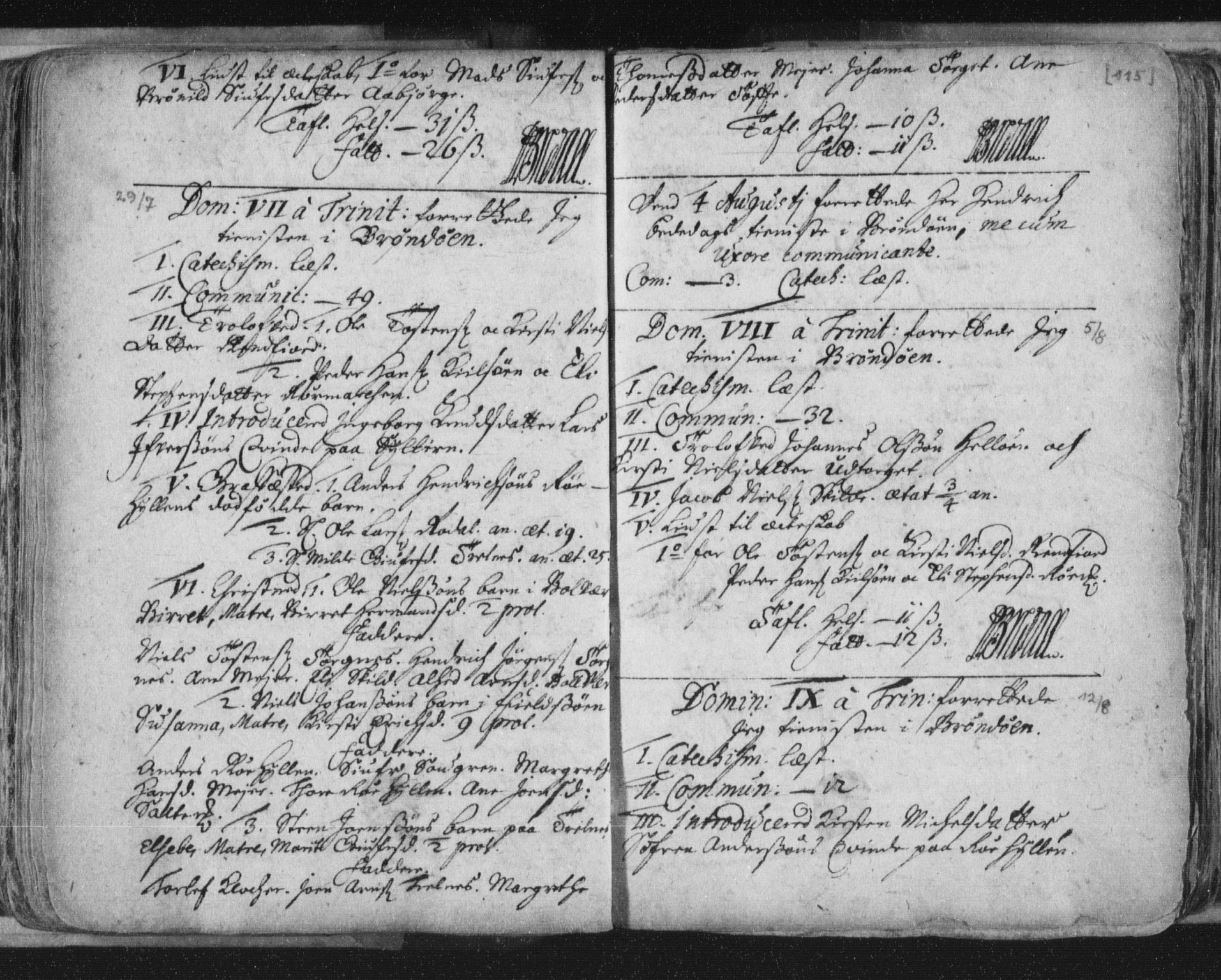 Ministerialprotokoller, klokkerbøker og fødselsregistre - Nordland, AV/SAT-A-1459/813/L0192: Parish register (official) no. 813A02, 1677-1718, p. 115