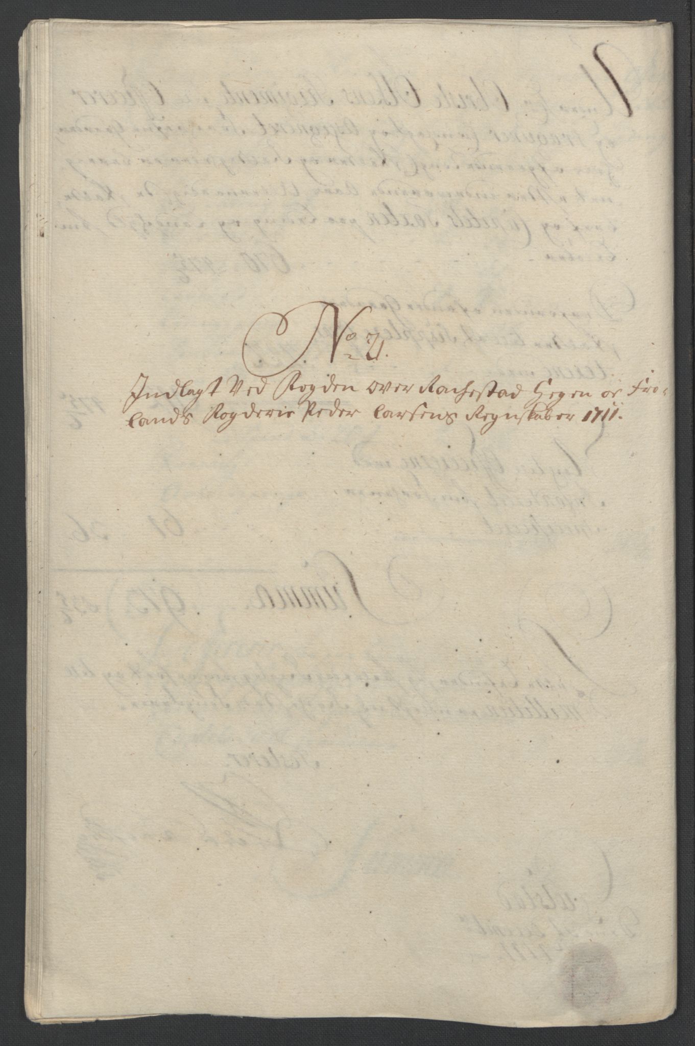 Rentekammeret inntil 1814, Reviderte regnskaper, Fogderegnskap, RA/EA-4092/R07/L0303: Fogderegnskap Rakkestad, Heggen og Frøland, 1711, p. 295