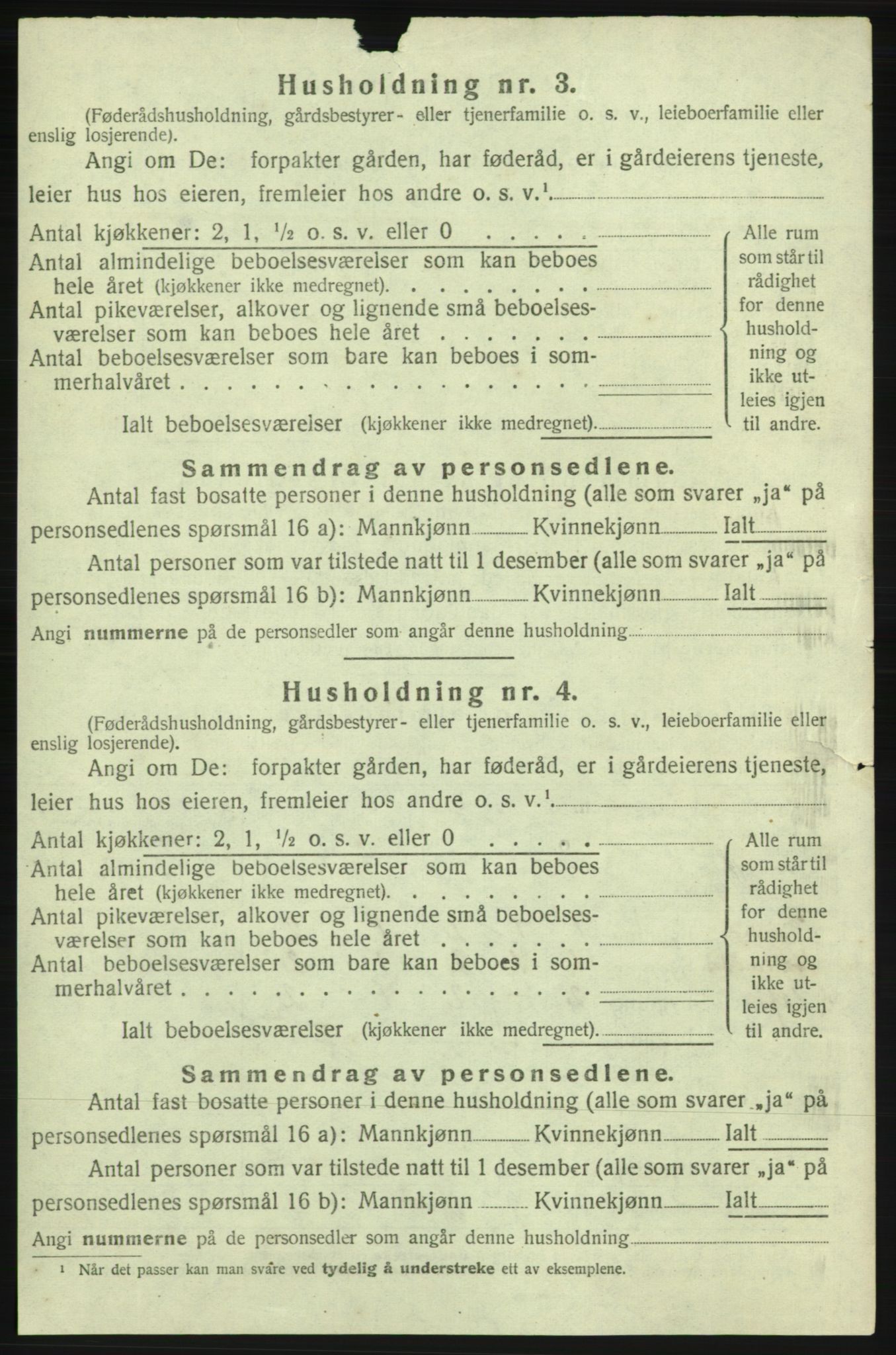 SAB, 1920 census for Strandebarm, 1920, p. 30