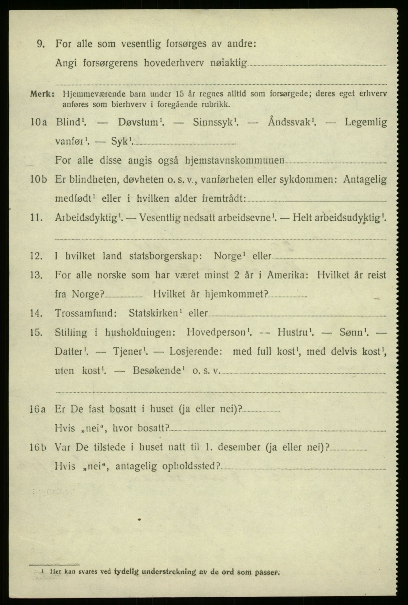 SAB, 1920 census for Førde, 1920, p. 4859