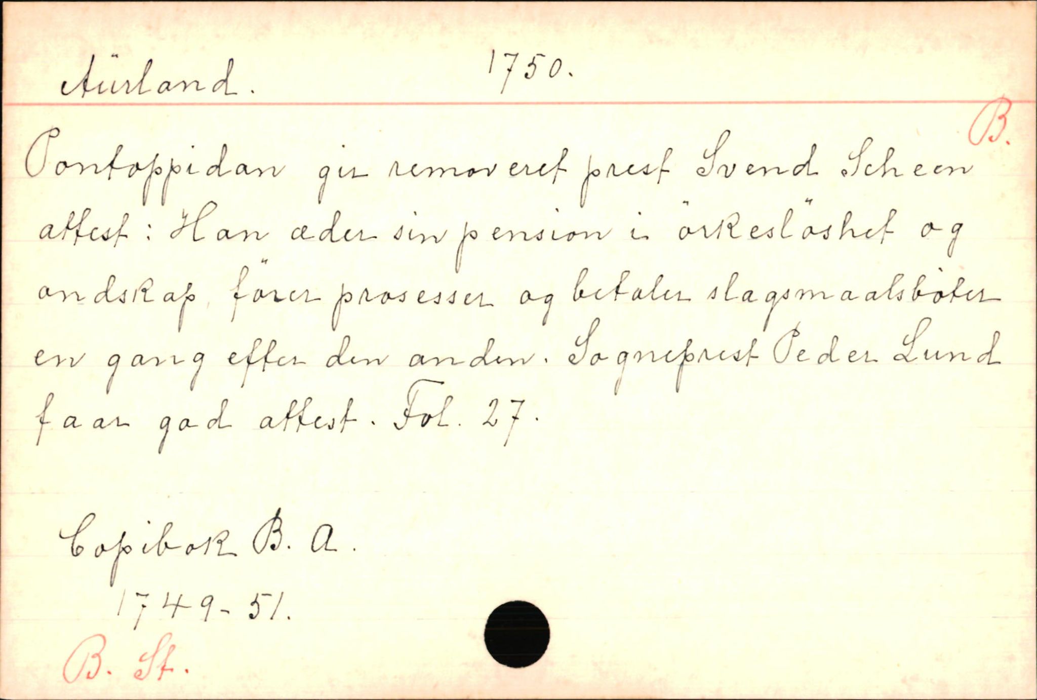 Haugen, Johannes - lærer, AV/SAB-SAB/PA-0036/01/L0001: Om klokkere og lærere, 1521-1904, p. 9140