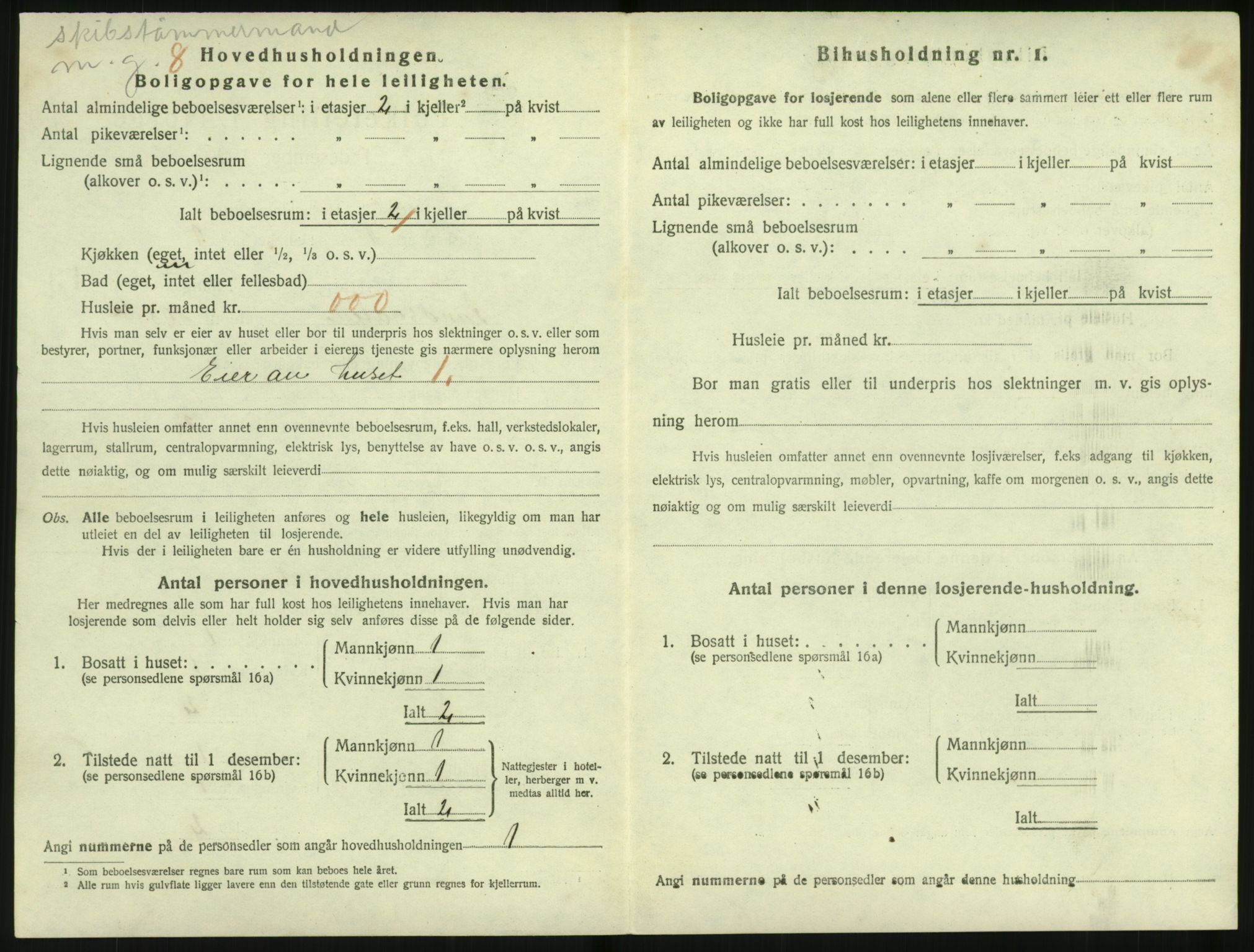 SAST, 1920 census for Haugesund, 1920, p. 11496