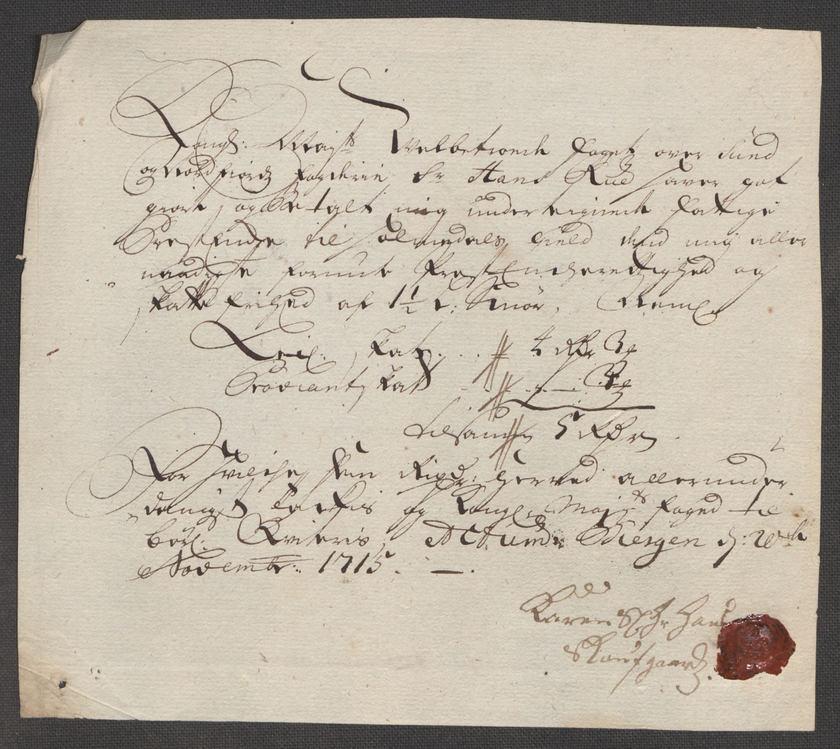 Rentekammeret inntil 1814, Reviderte regnskaper, Fogderegnskap, AV/RA-EA-4092/R53/L3439: Fogderegnskap Sunn- og Nordfjord, 1715, p. 507