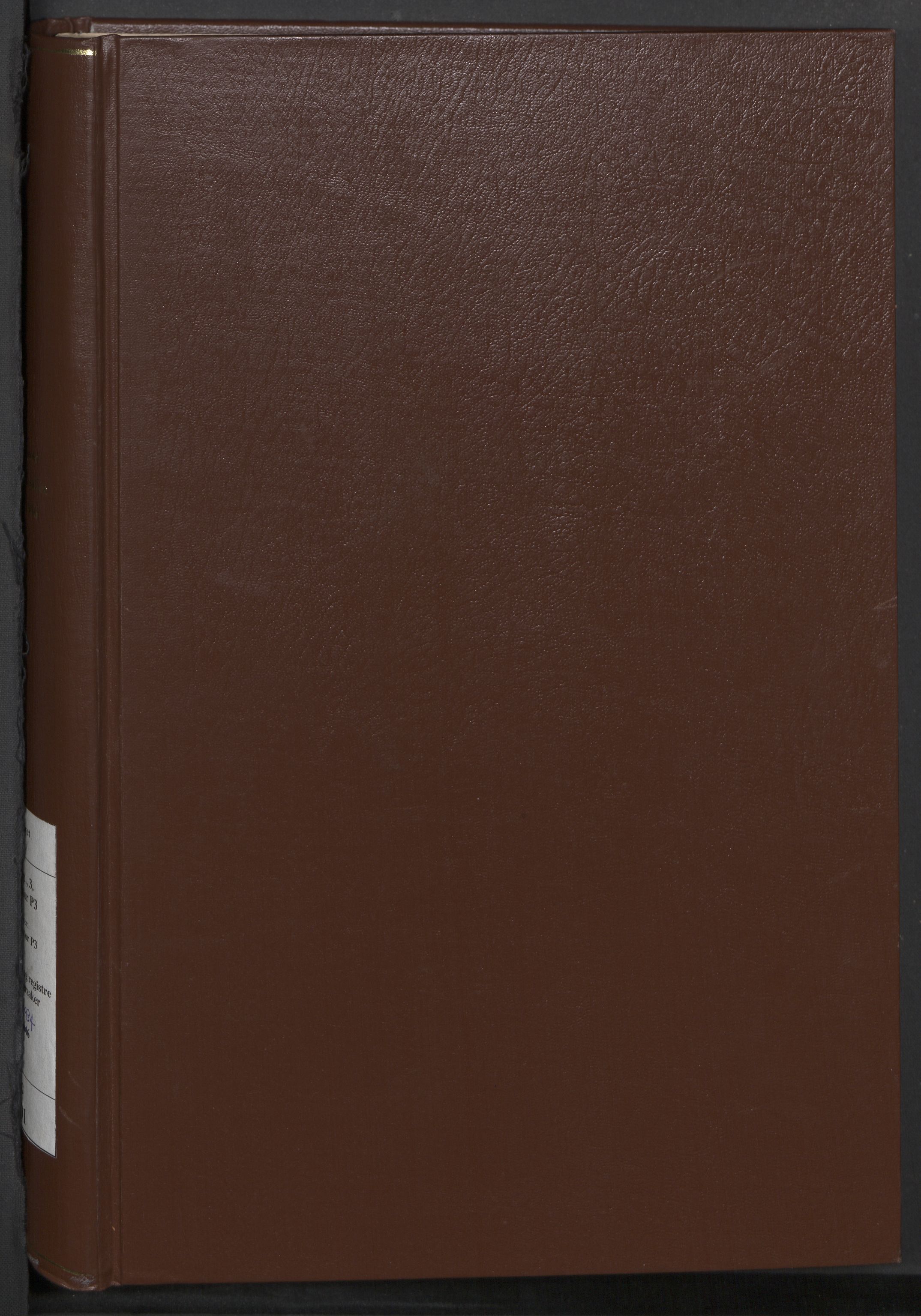Justisdepartementet, 3. politikontor P3, RA/S-1051/C/Cc/L0001: Journal over statsborgersaker, 1891-1946
