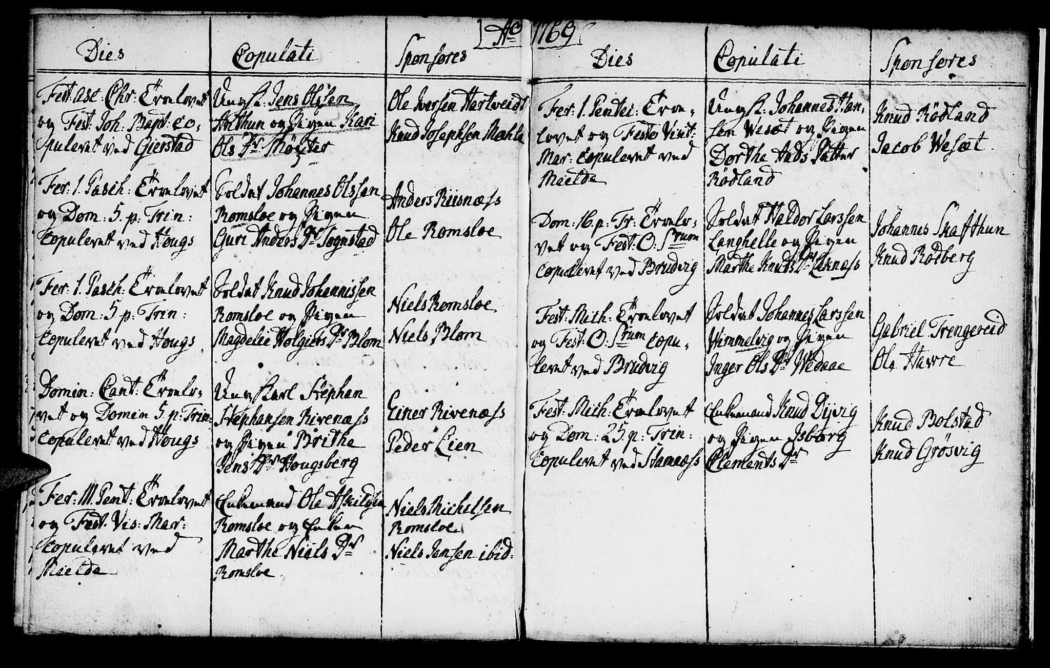 Haus sokneprestembete, AV/SAB-A-75601/H/Haa: Parish register (official) no. A 8, 1754-1769, p. 182