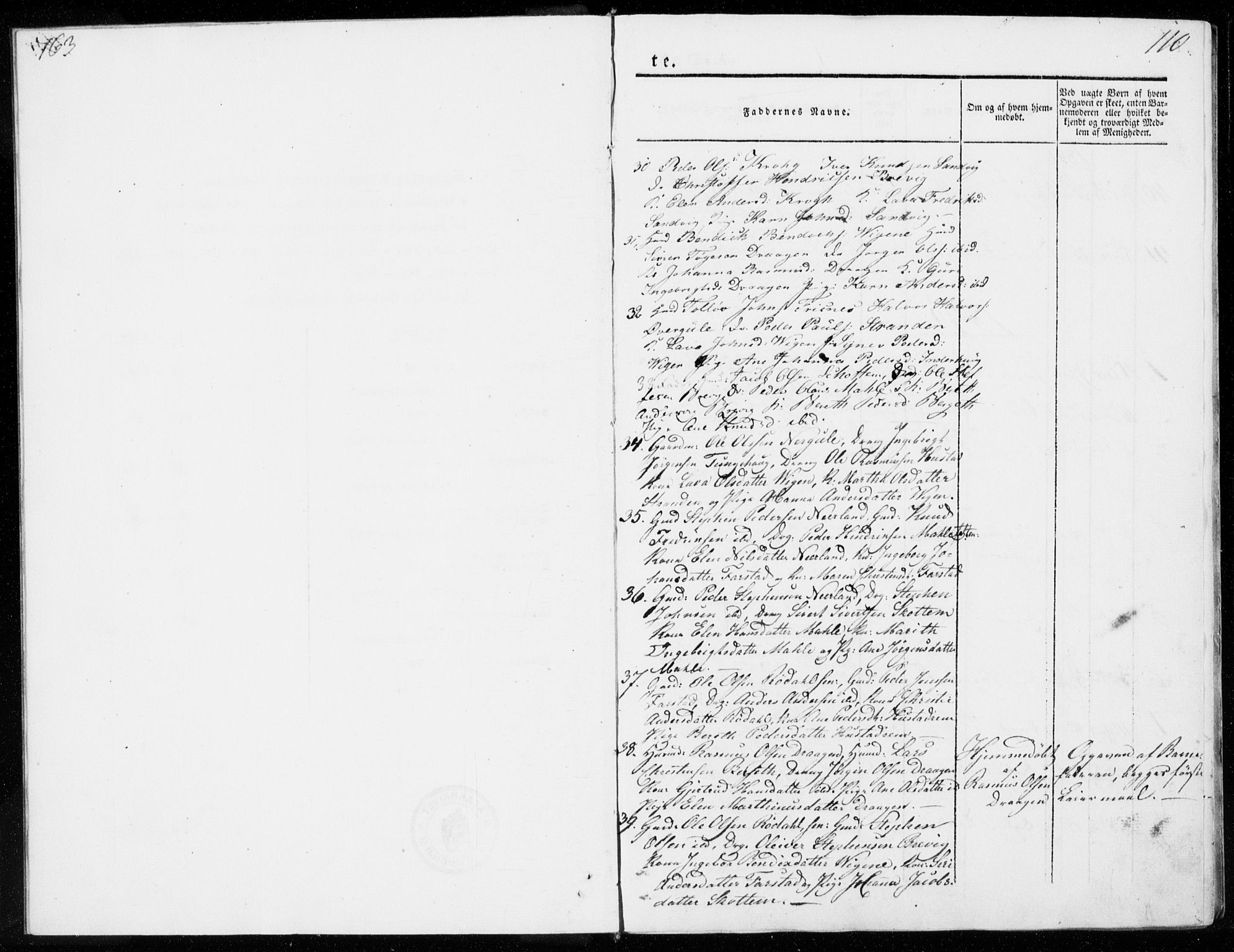 Ministerialprotokoller, klokkerbøker og fødselsregistre - Møre og Romsdal, AV/SAT-A-1454/566/L0766: Parish register (official) no. 566A05, 1842-1851, p. 109-110