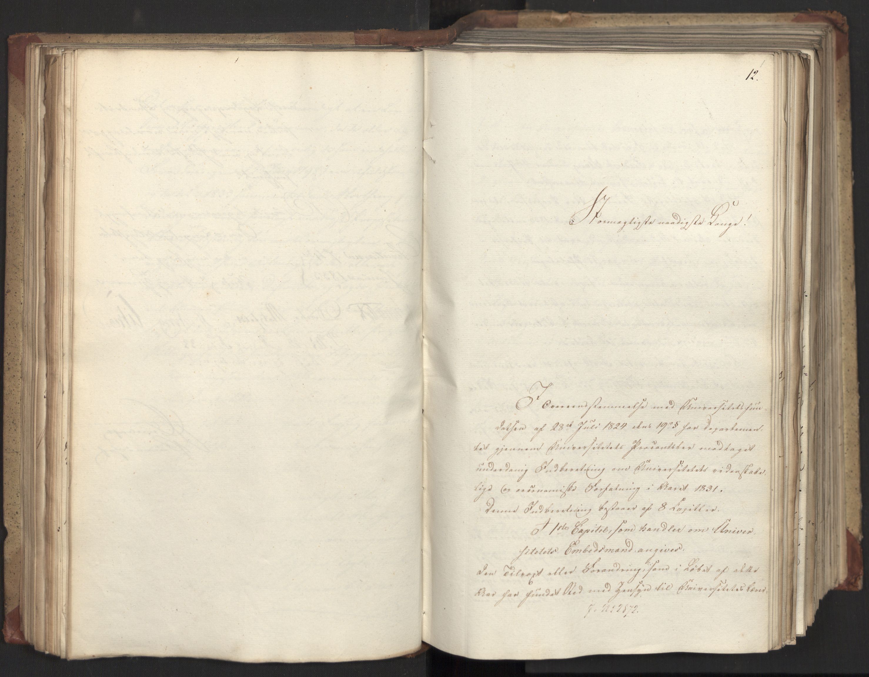 Statsrådsavdelingen i Stockholm, AV/RA-S-1003/D/Da/L0082: Regjeringsinnstillinger nr. 2858-2979, 1833, p. 114