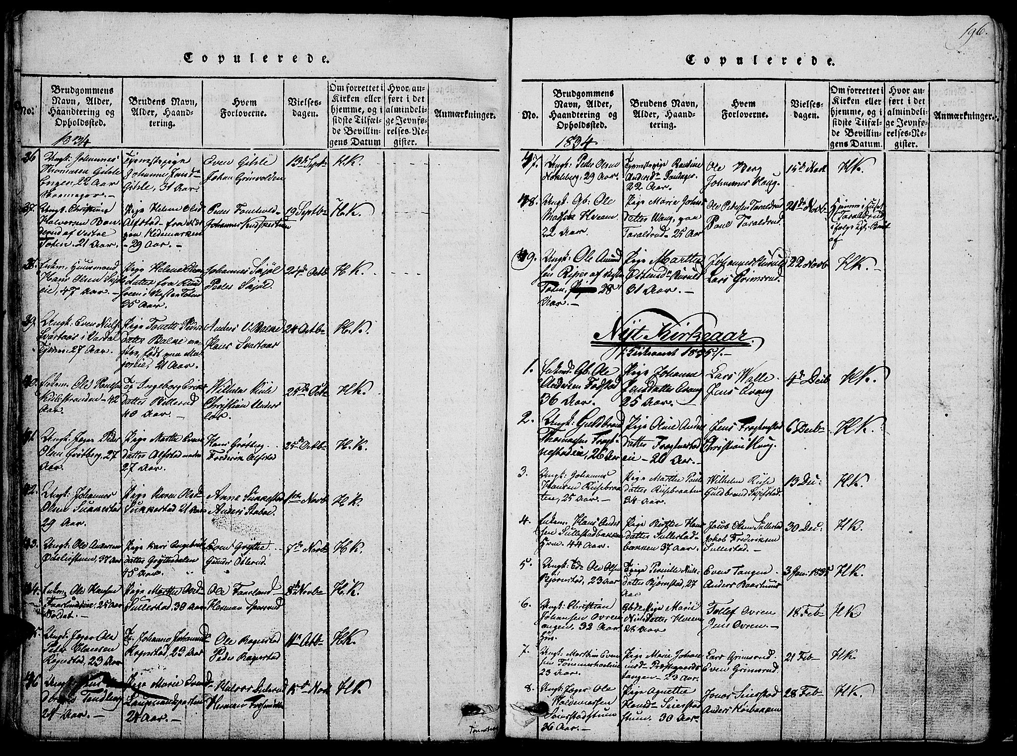 Østre Toten prestekontor, SAH/PREST-104/H/Ha/Hab/L0001: Parish register (copy) no. 1, 1827-1839, p. 196