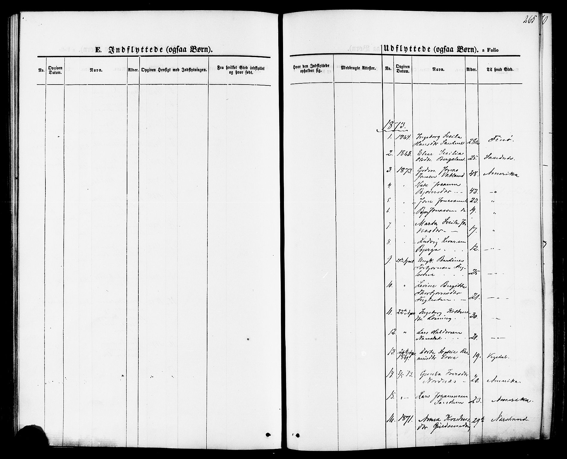 Jelsa sokneprestkontor, SAST/A-101842/01/IV: Parish register (official) no. A 8, 1867-1883, p. 265